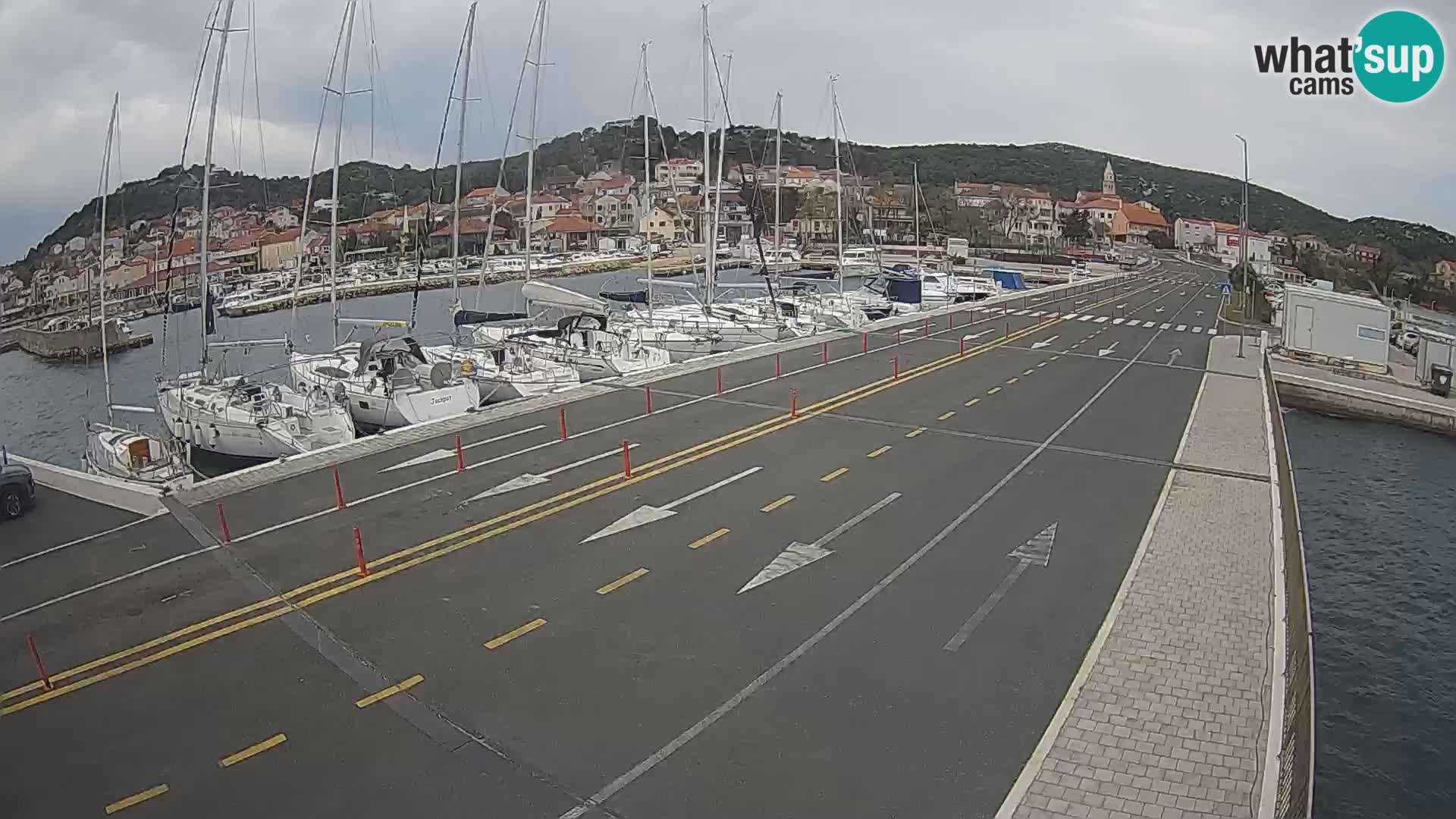 Dalmacija Trajekt Tkon – spletne kamere Hrvaška