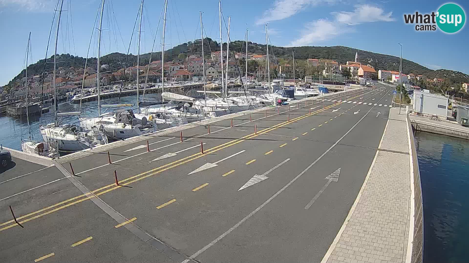 Dalmazia traghetto Tkon – webcam Croazia