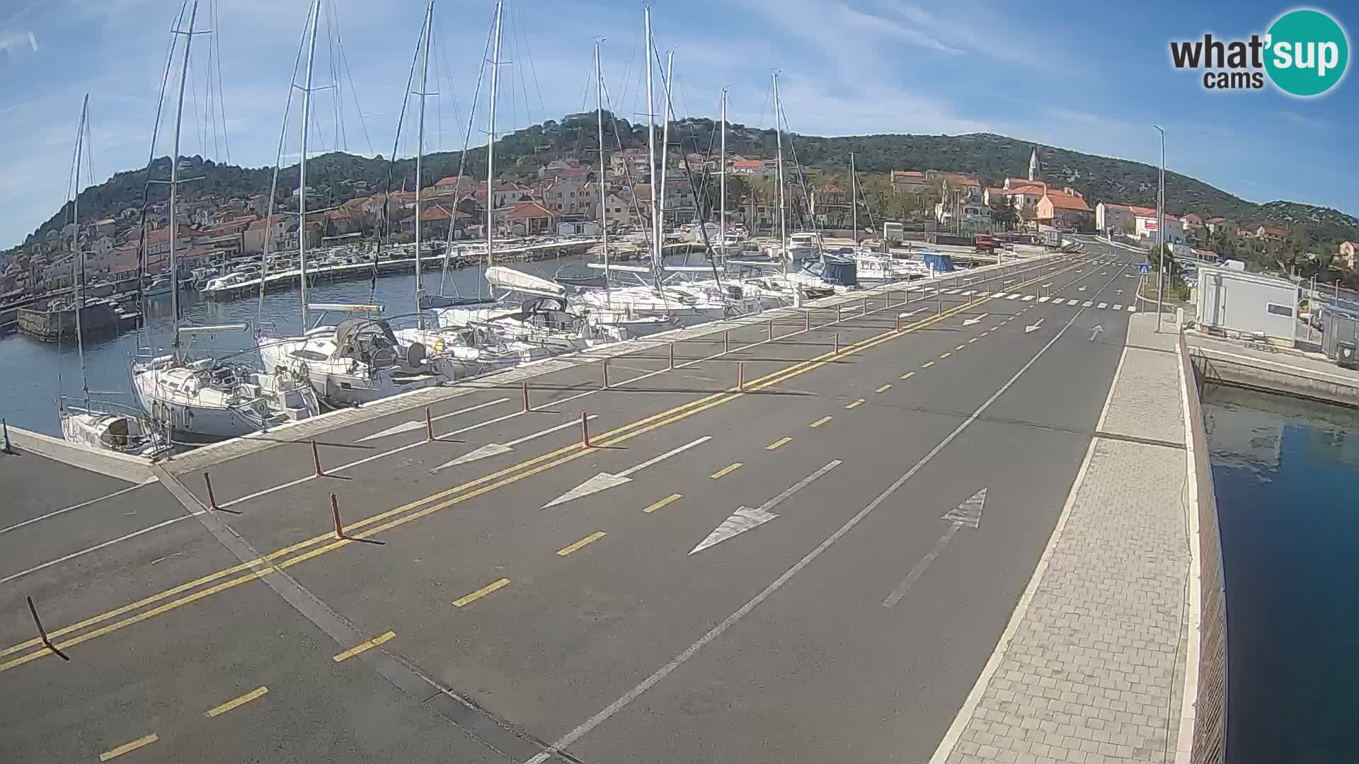 Dalmatia Tkon Ferry – webcams Croatia