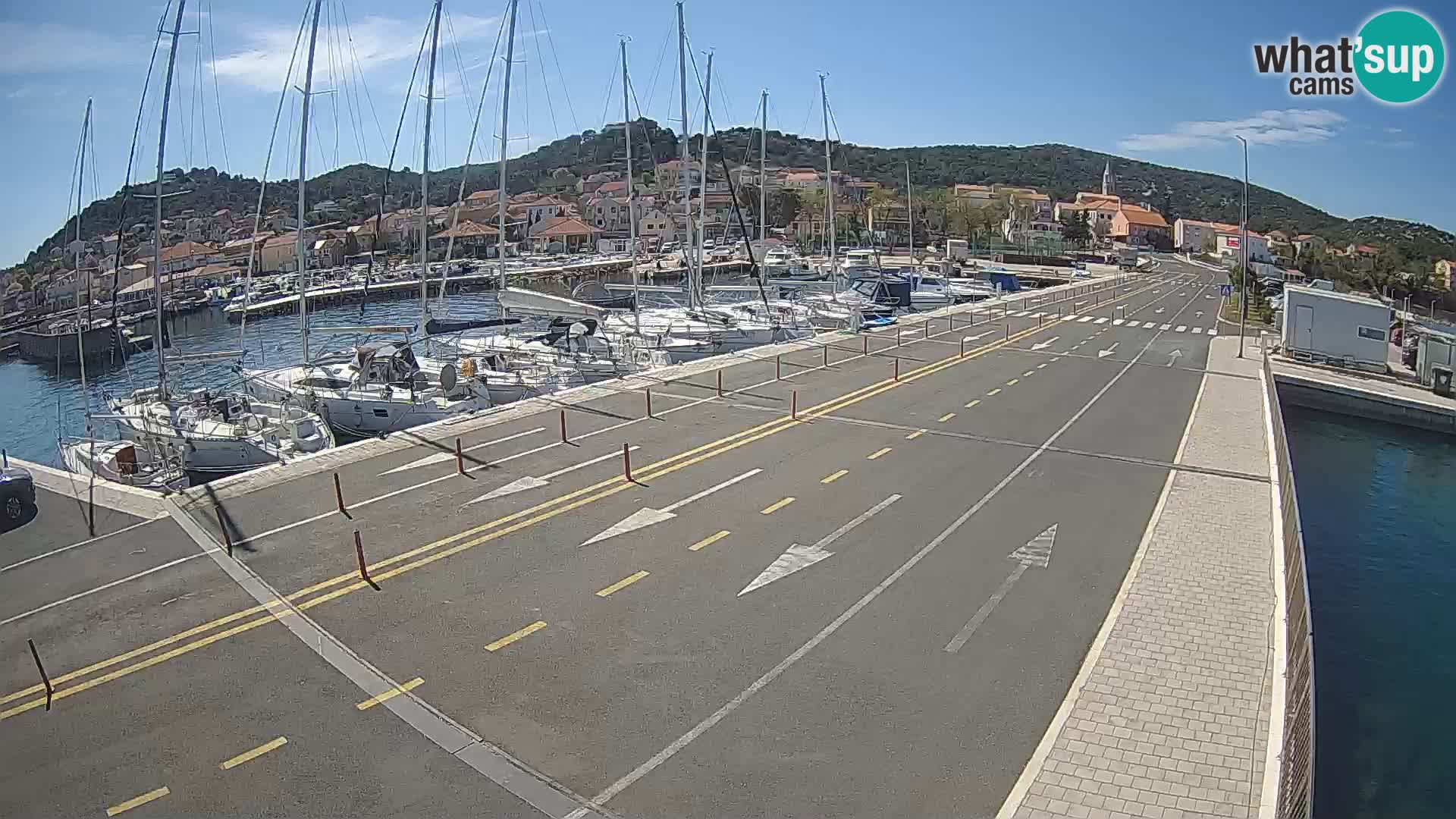 Dalmatia Tkon Ferry – webcams Croatia