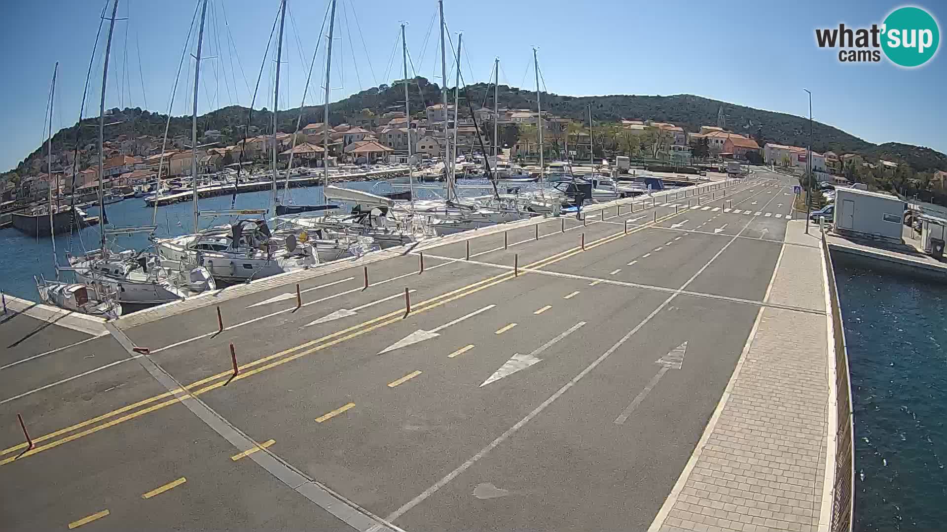 Dalmatia Tkon Ferry – webcams Croatia