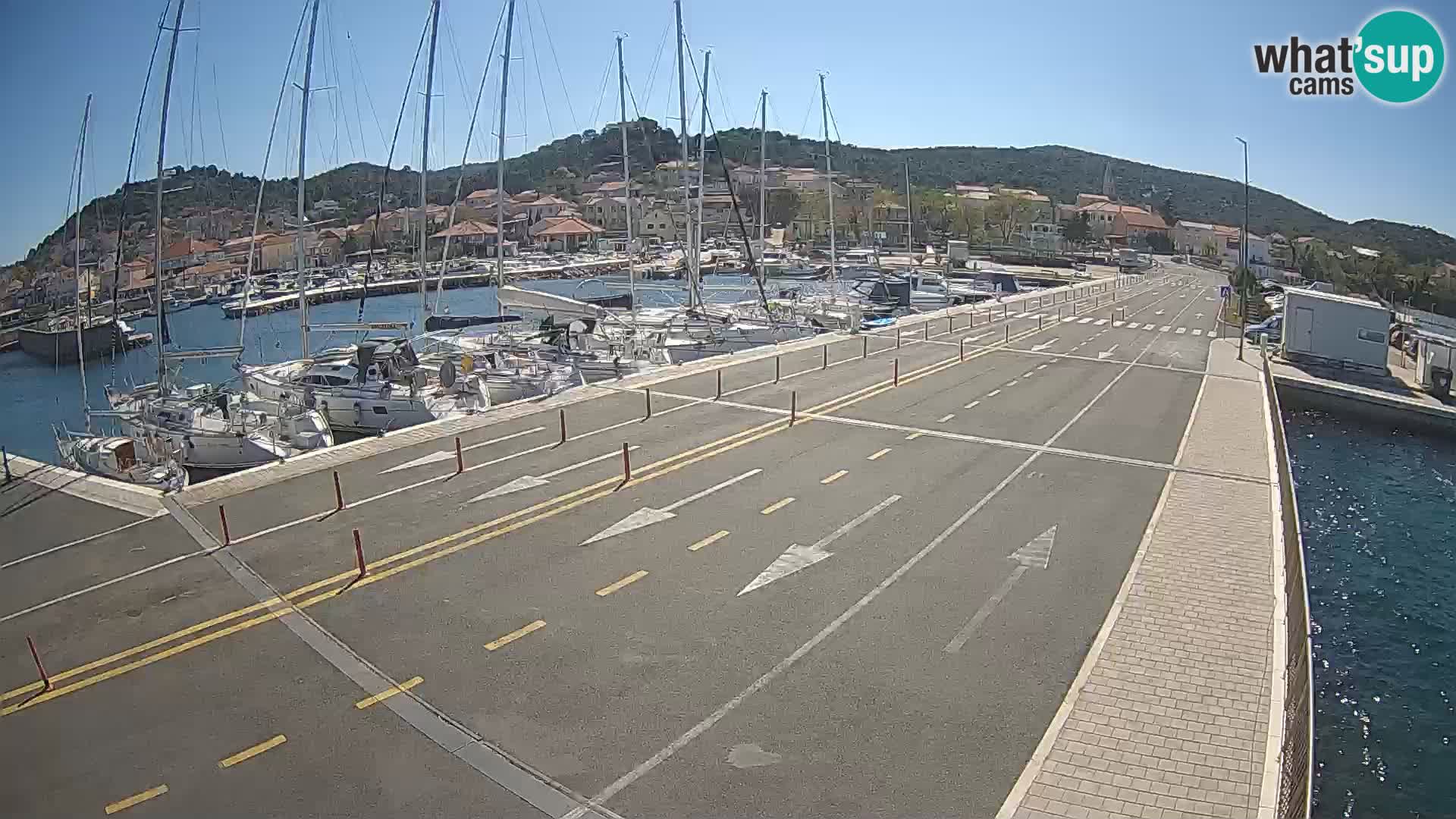 Dalmazia traghetto Tkon – webcam Croazia