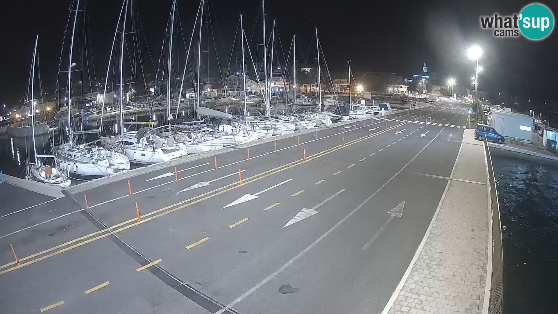 Dalmacija Trajekt Tkon – spletne kamere Hrvaška