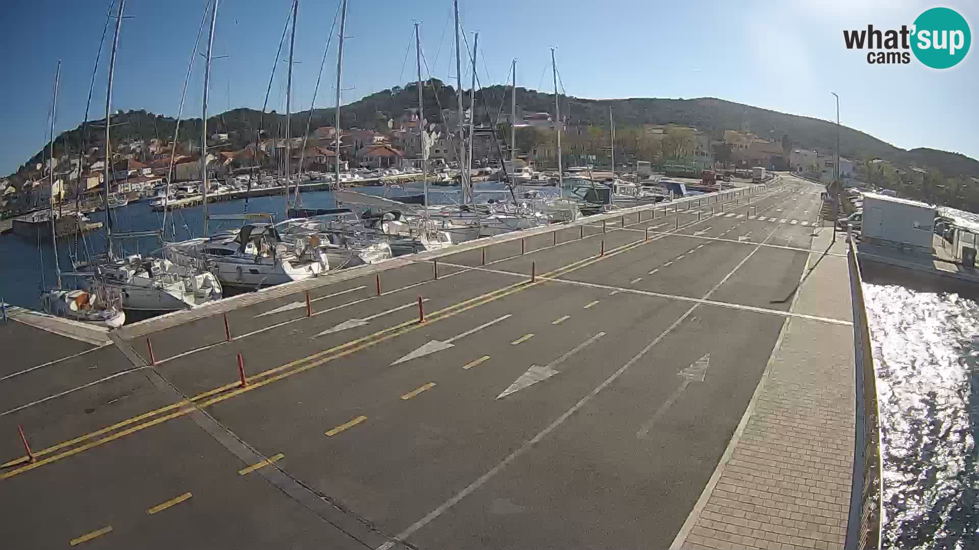 Dalmatia Tkon Ferry – webcams Croatia
