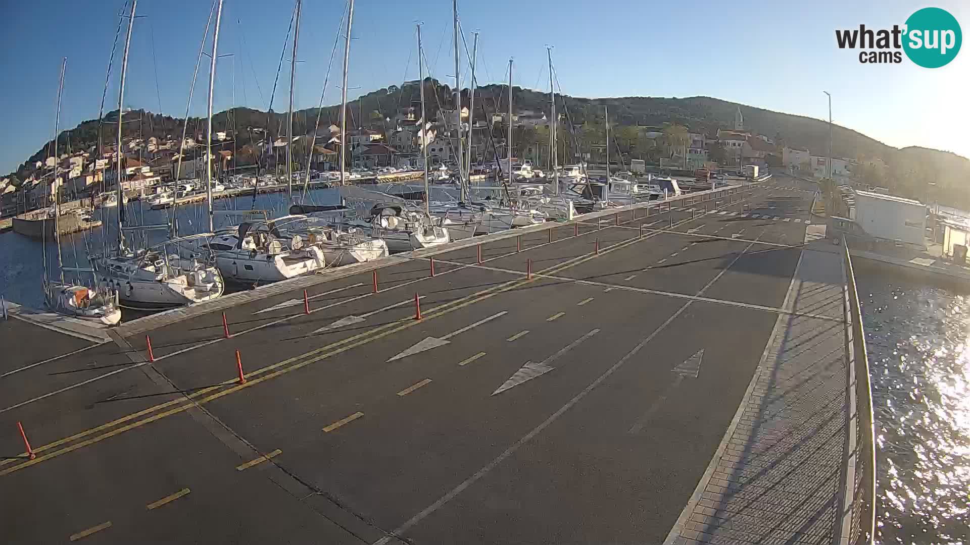 Dalmatien Tkon Fähre – Webcams Kroatien