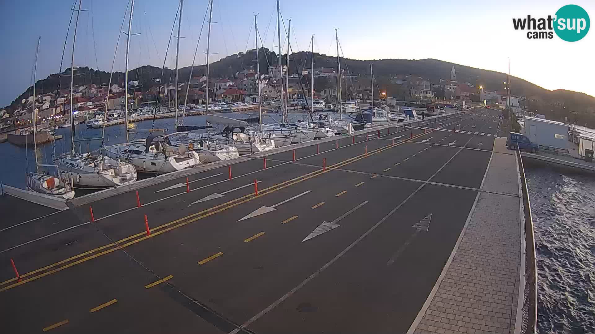 Dalmacia Tkon Transportar- webcams Croacia