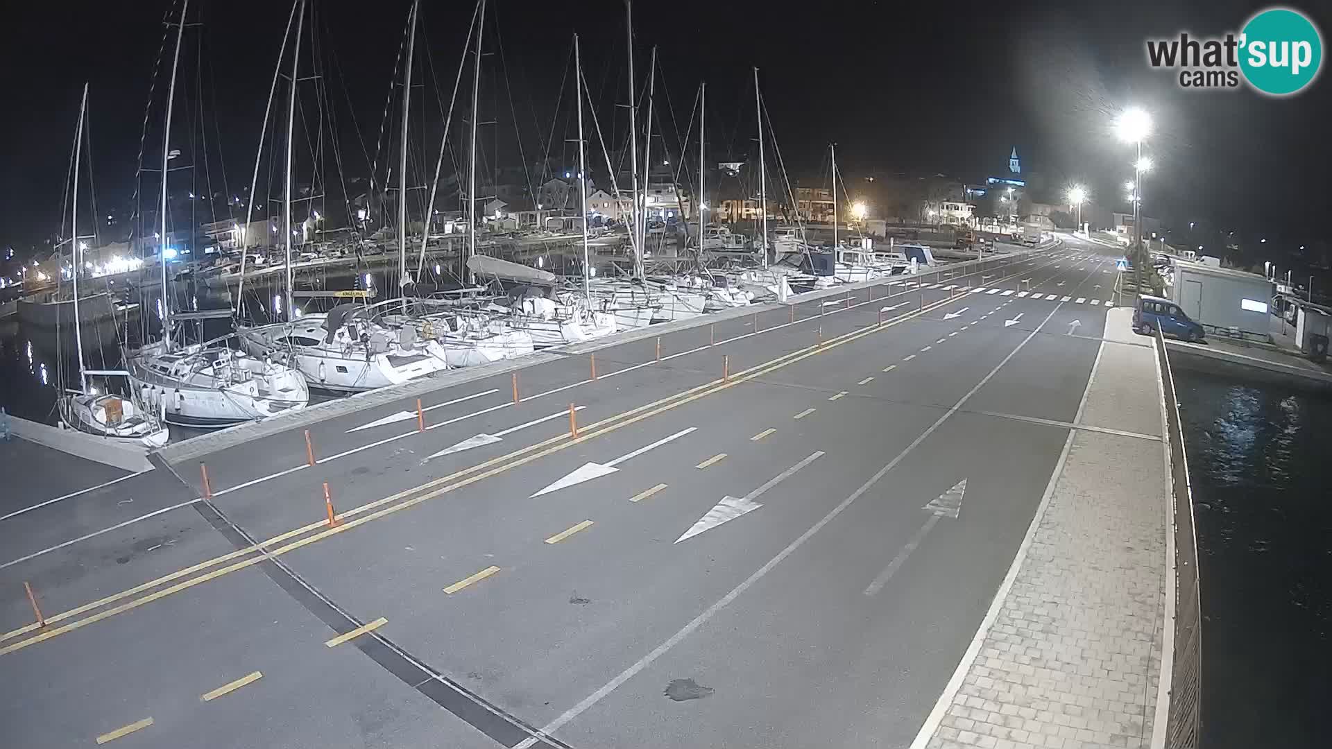 Dalmacia Tkon Transportar- webcams Croacia