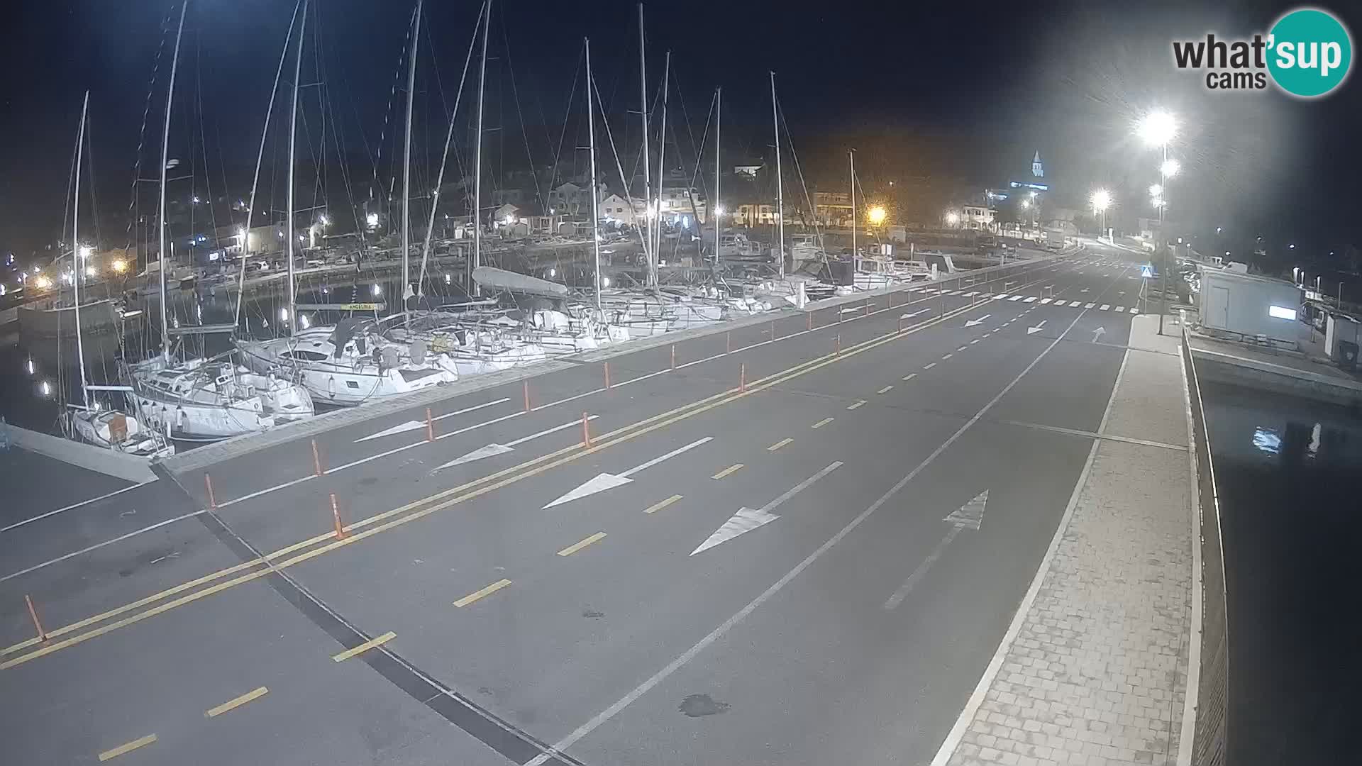 Dalmacia Tkon Transportar- webcams Croacia