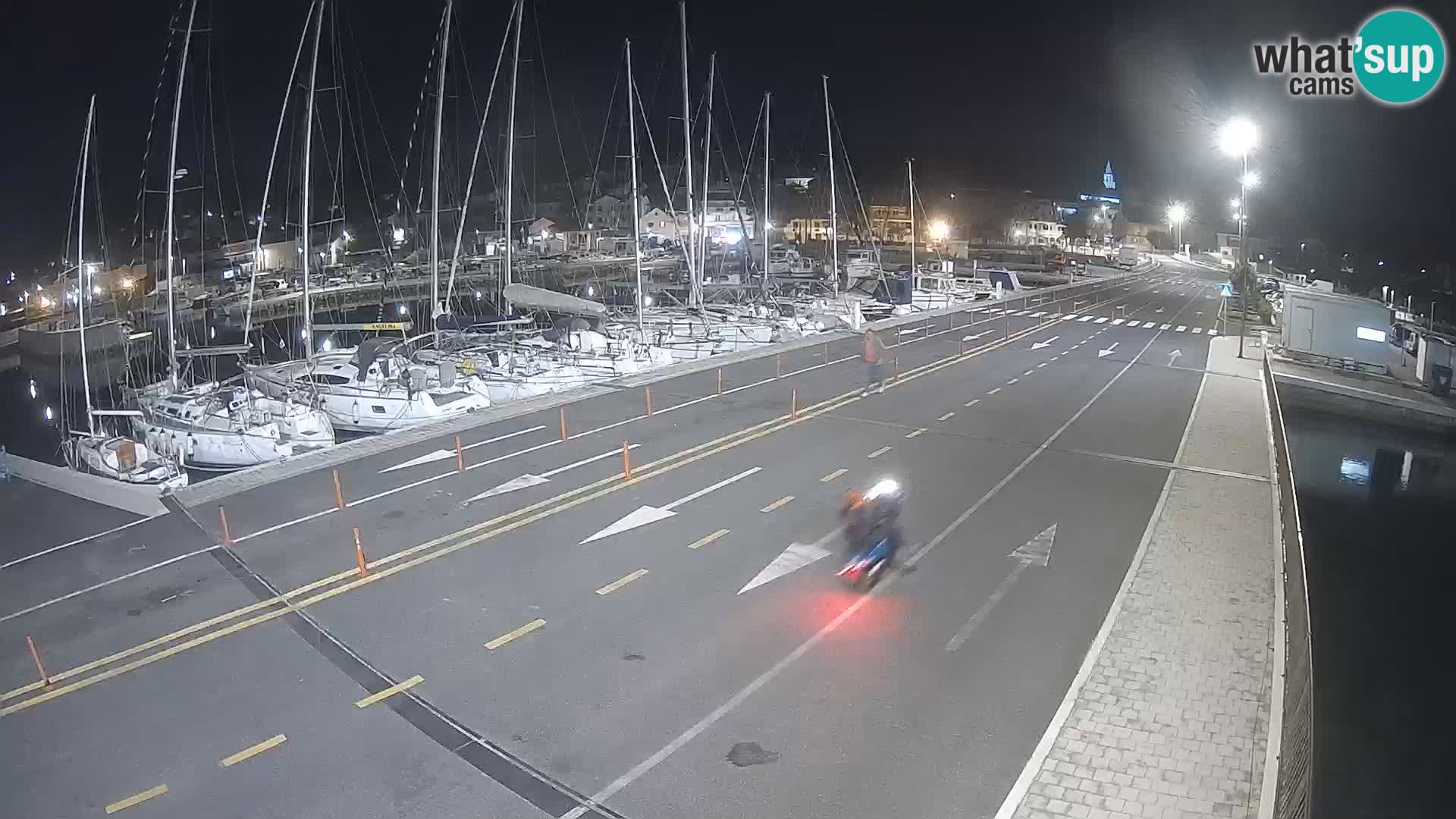 Dalmacia Tkon Transportar- webcams Croacia