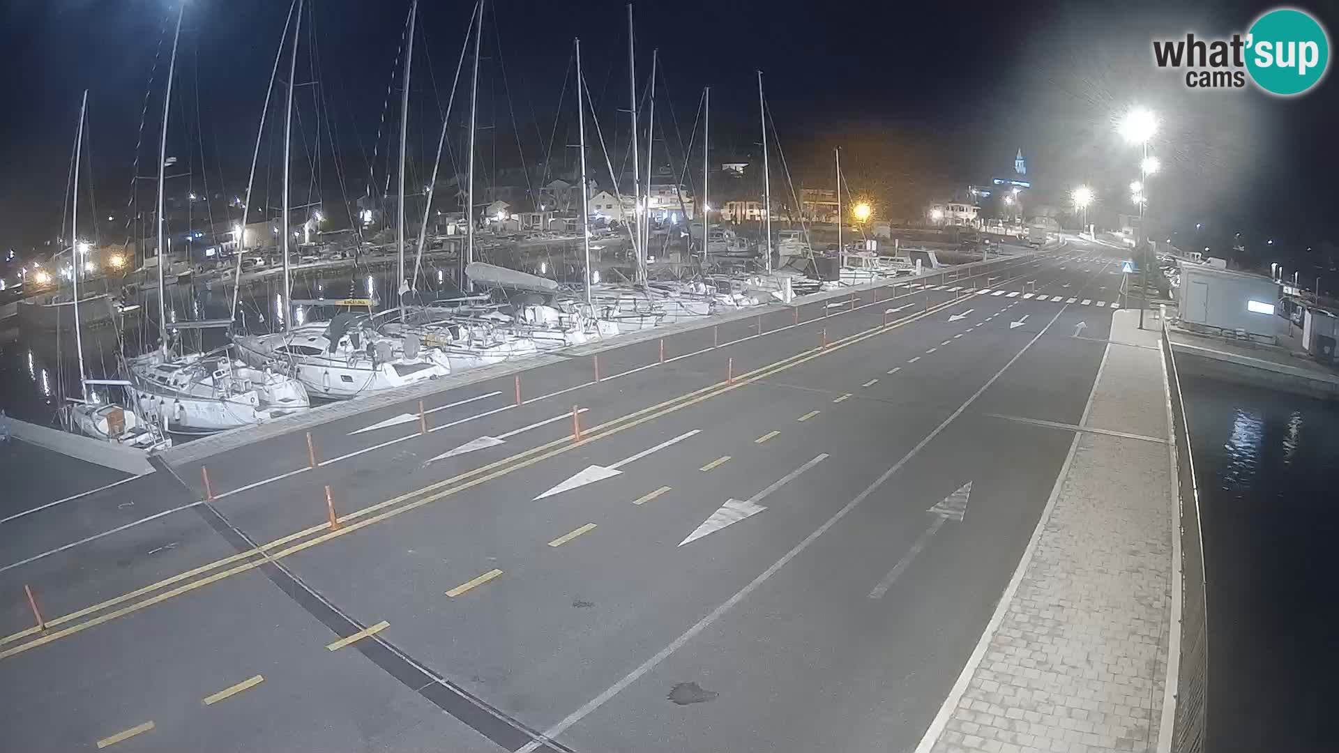 Dalmacia Tkon Transportar- webcams Croacia