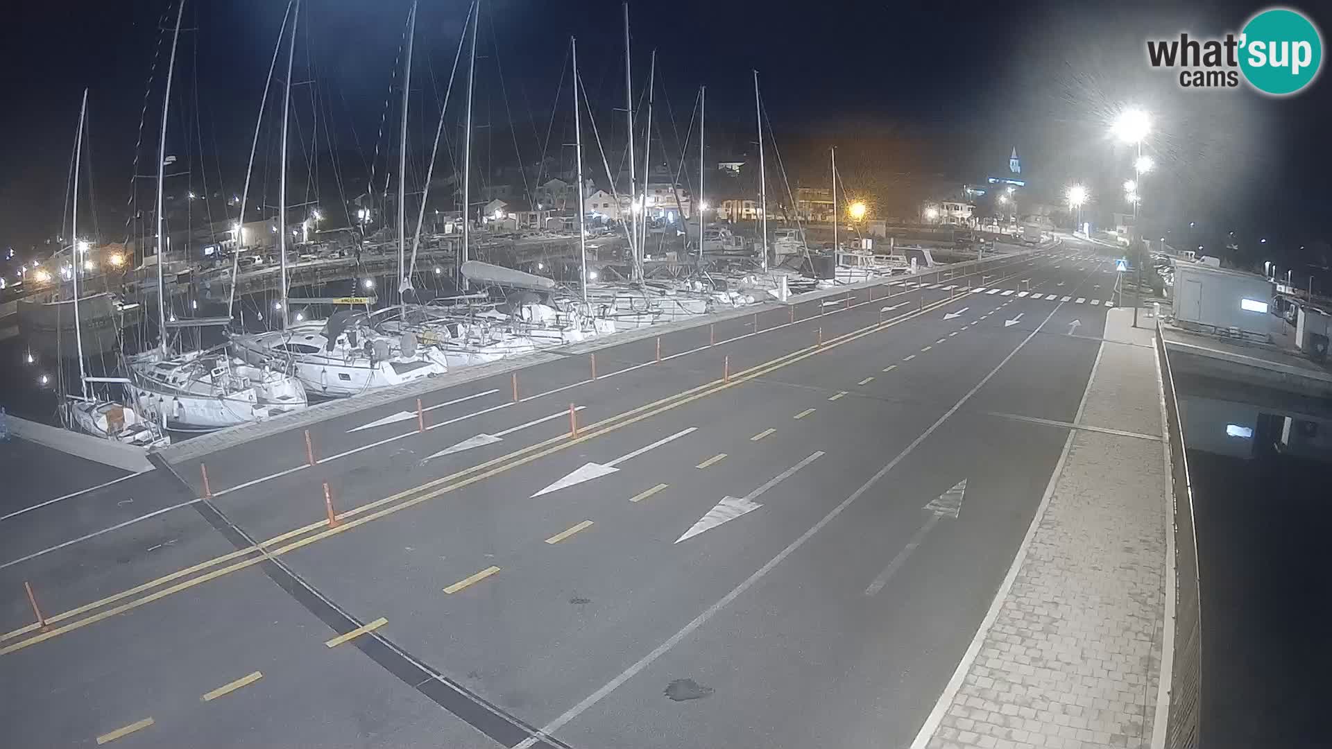 Dalmacia Tkon Transportar- webcams Croacia