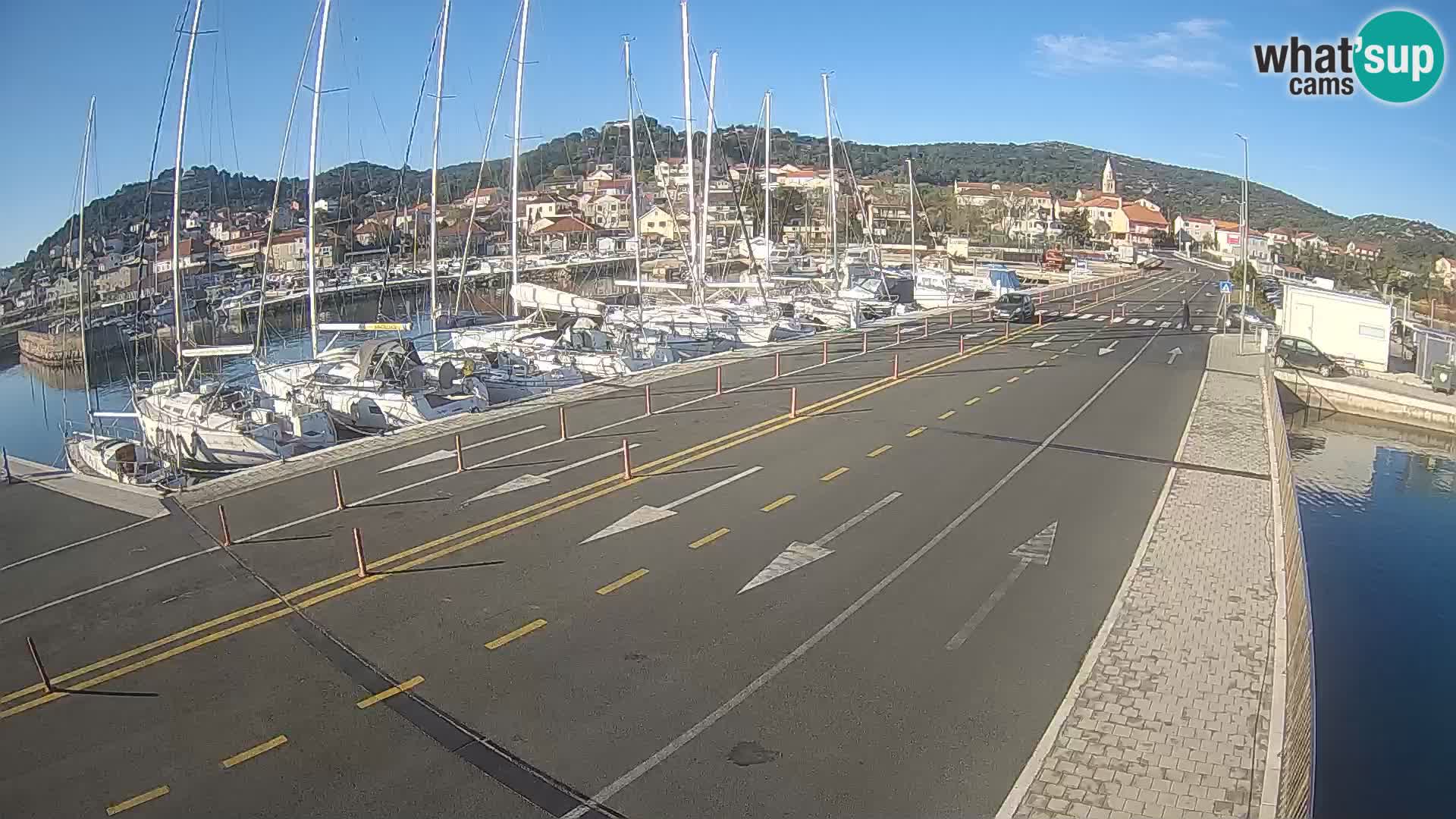 Dalmacia Tkon Transportar- webcams Croacia