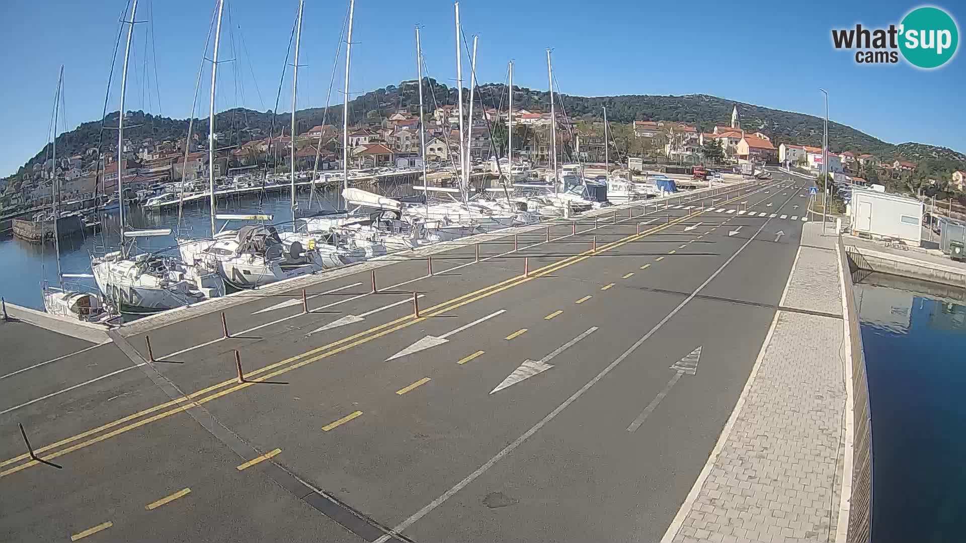 Dalmacija Trajekt Tkon – spletne kamere Hrvaška