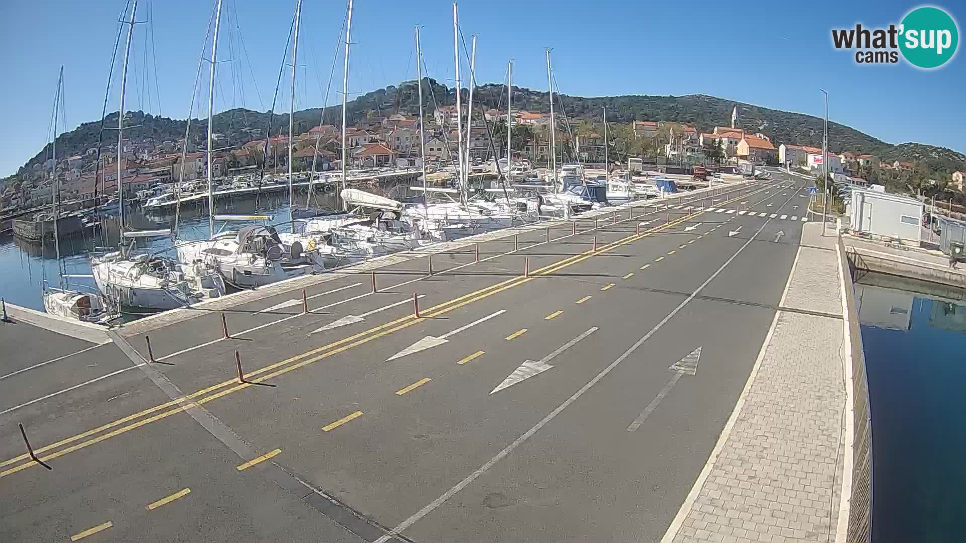 Dalmacija Trajekt Tkon – spletne kamere Hrvaška