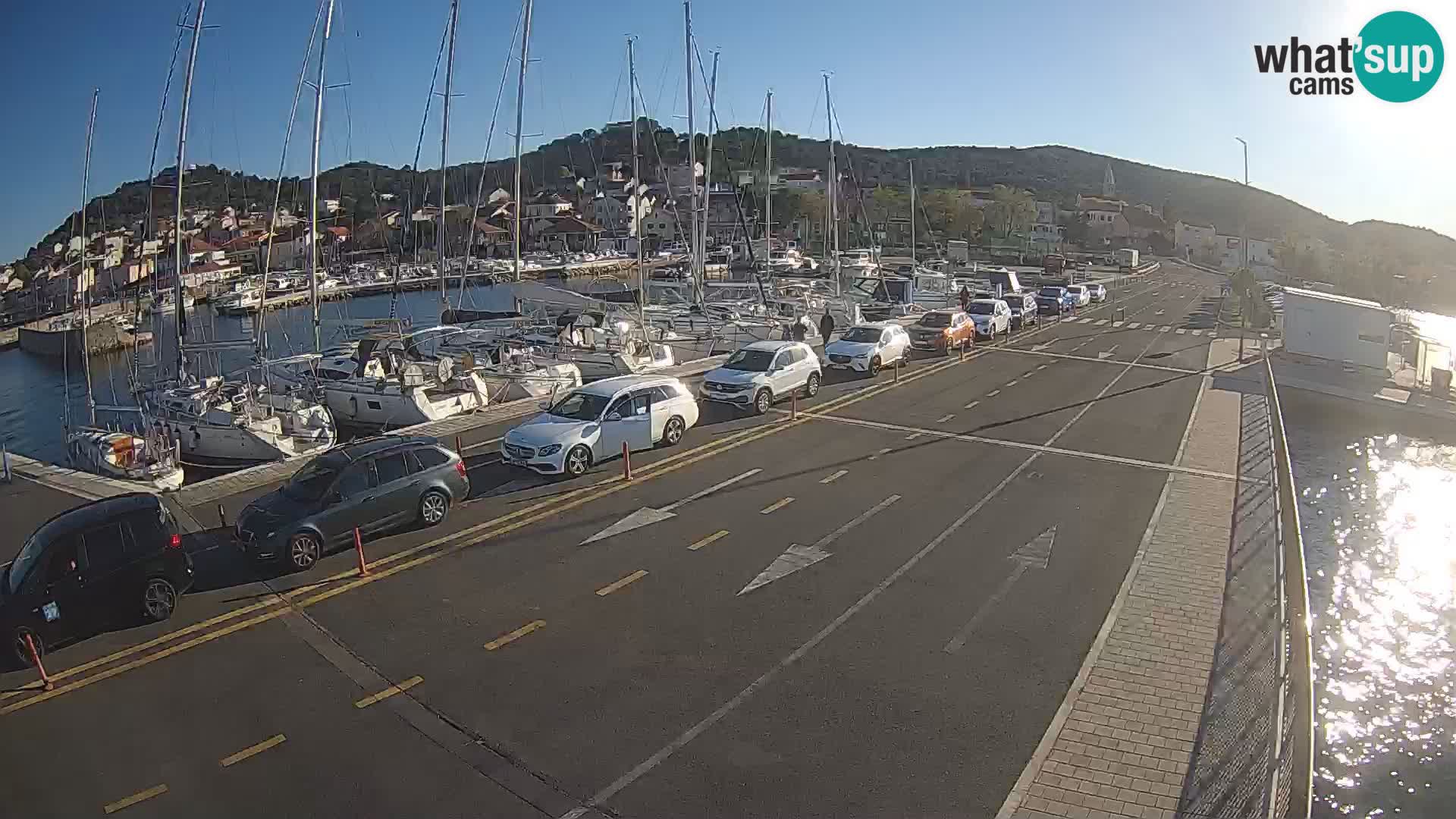 Dalmacija Trajekt Tkon – spletne kamere Hrvaška