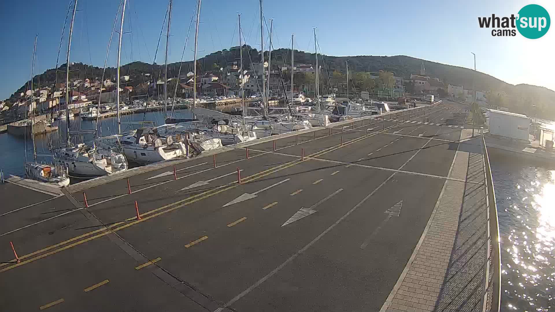 Dalmatia Tkon Ferry – webcams Croatia