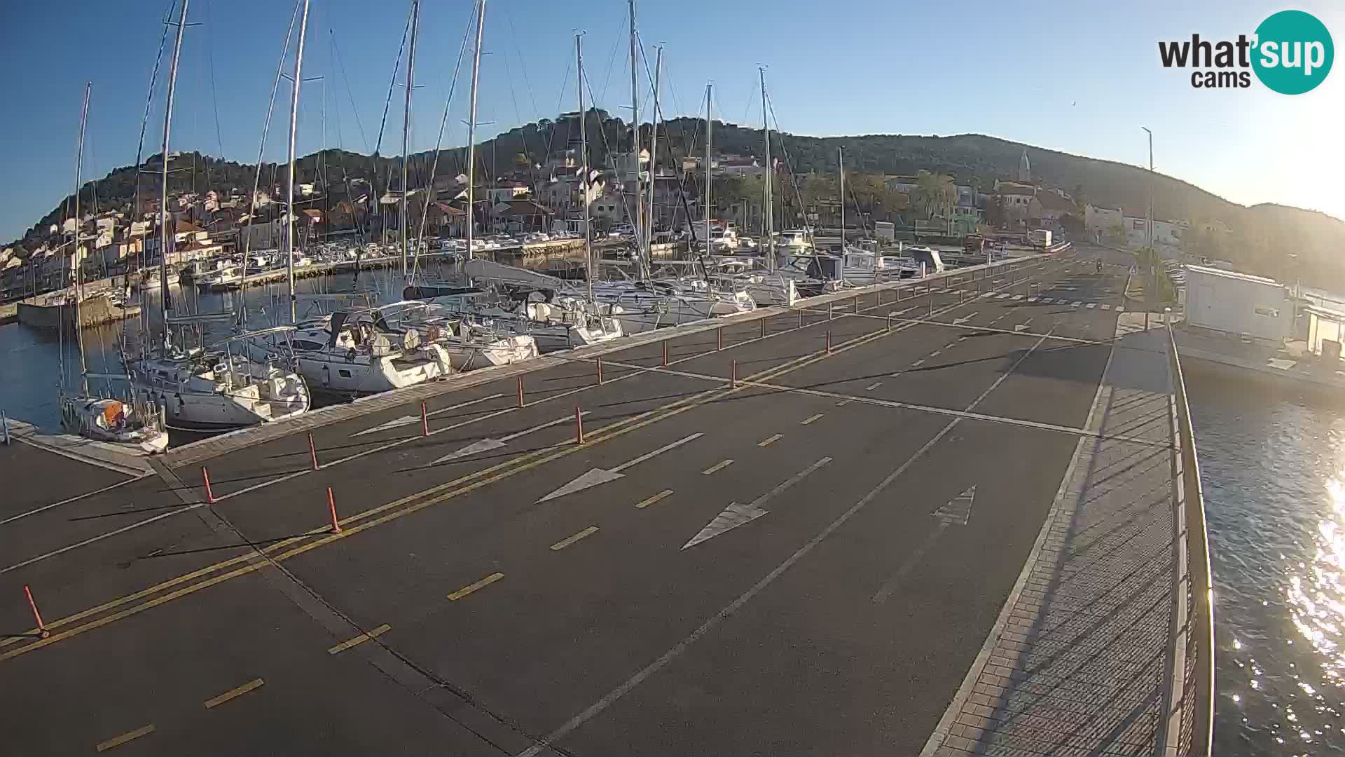 Dalmatia Tkon Ferry – webcams Croatia