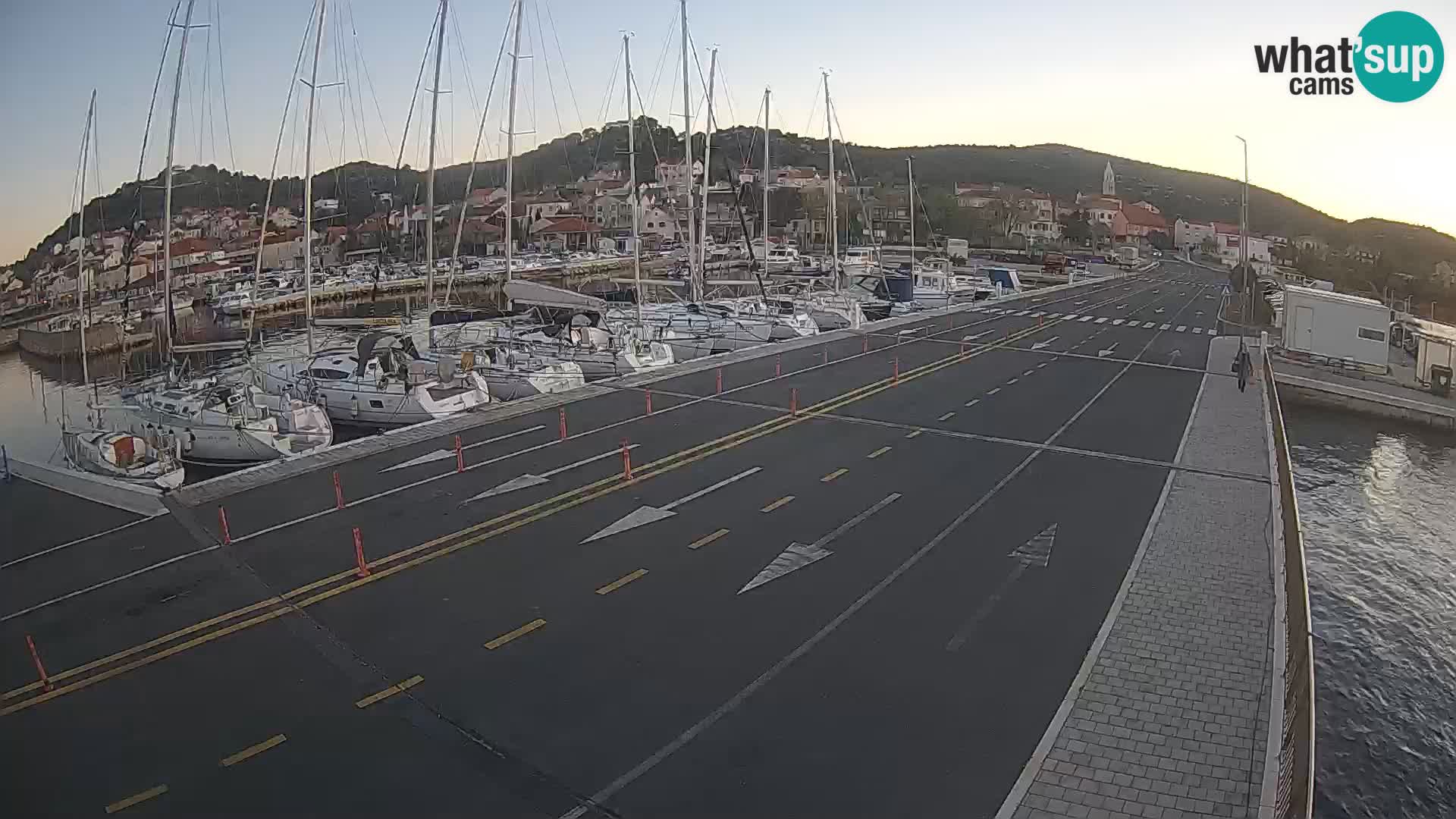 Dalmacija Trajekt Tkon – spletne kamere Hrvaška