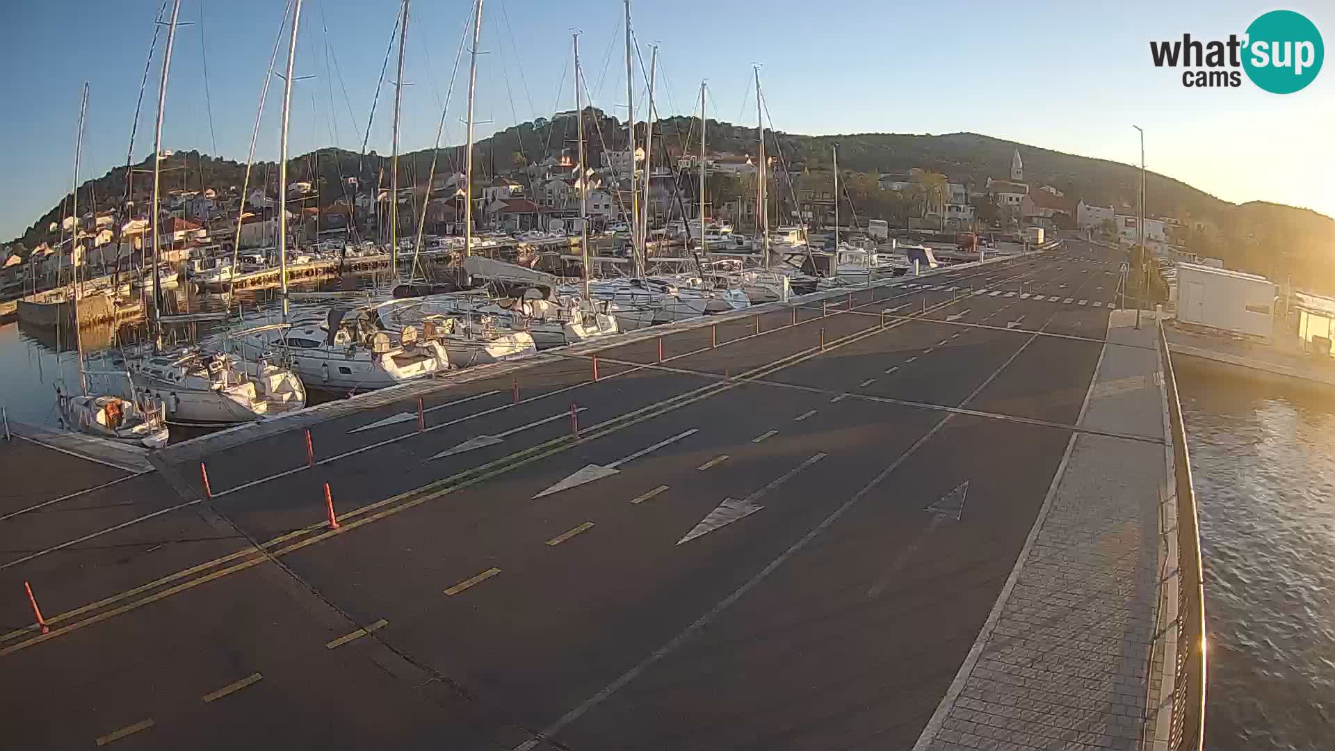 Dalmacija Trajekt Tkon – spletne kamere Hrvaška