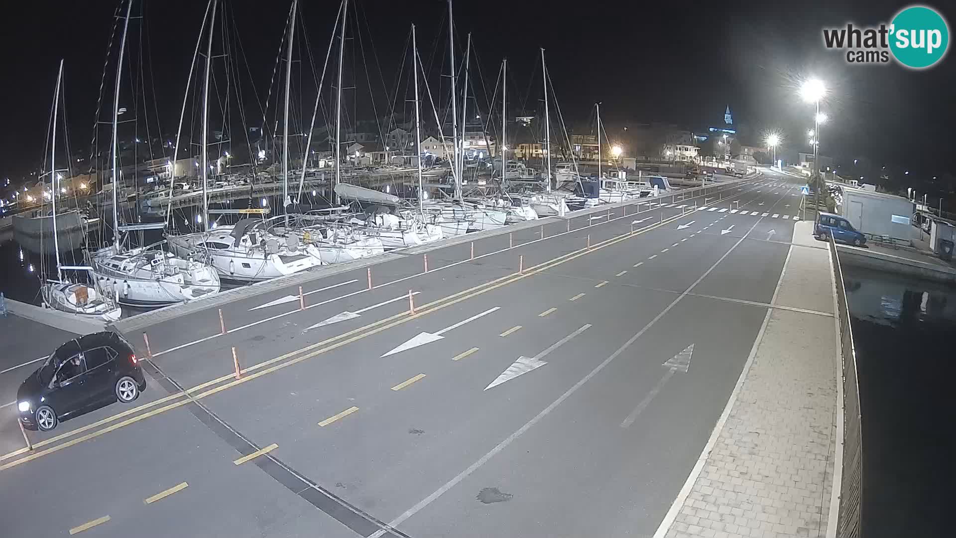 Dalmacija Trajekt Tkon – spletne kamere Hrvaška