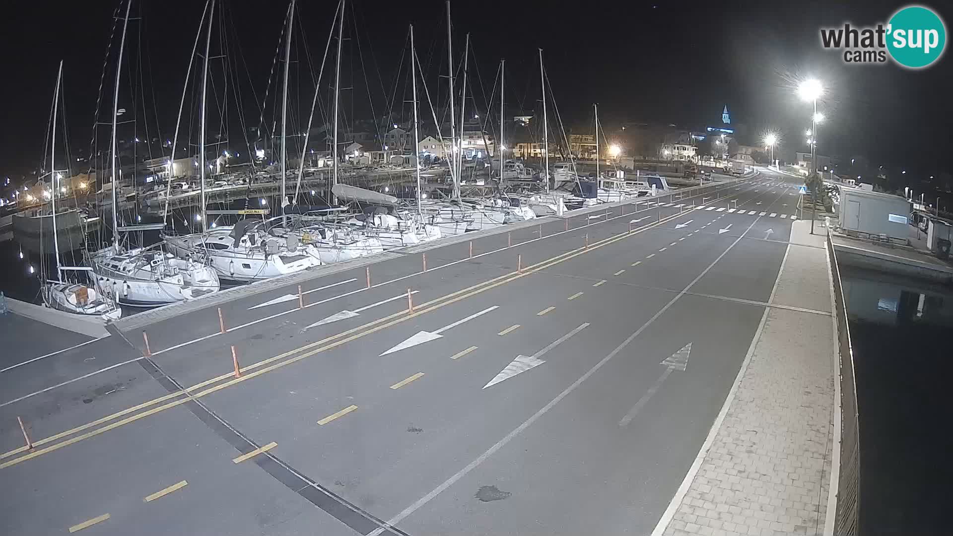 Dalmacia Tkon Transportar- webcams Croacia