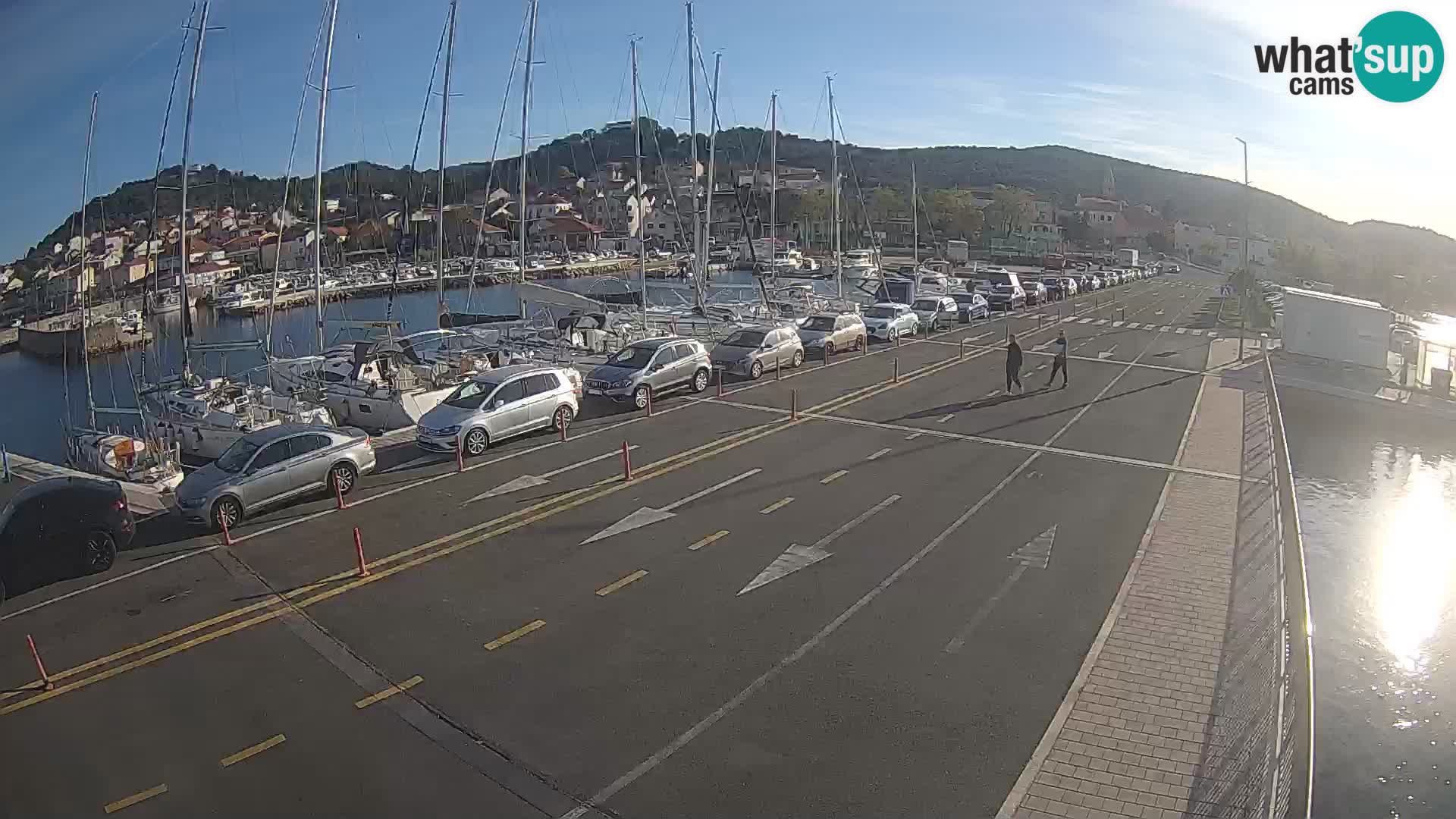 Dalmacia Tkon Transportar- webcams Croacia