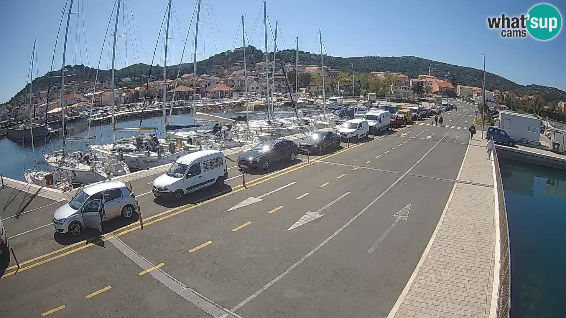 Dalmacia Tkon Transportar- webcams Croacia