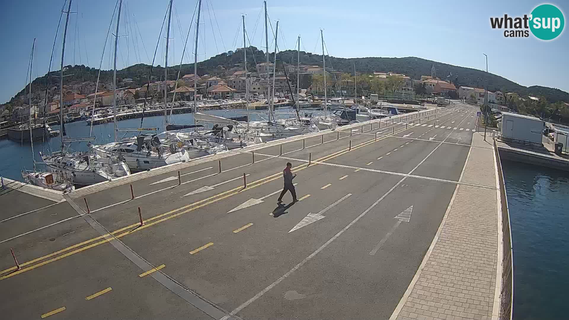 Dalmacija Trajekt Tkon – spletne kamere Hrvaška