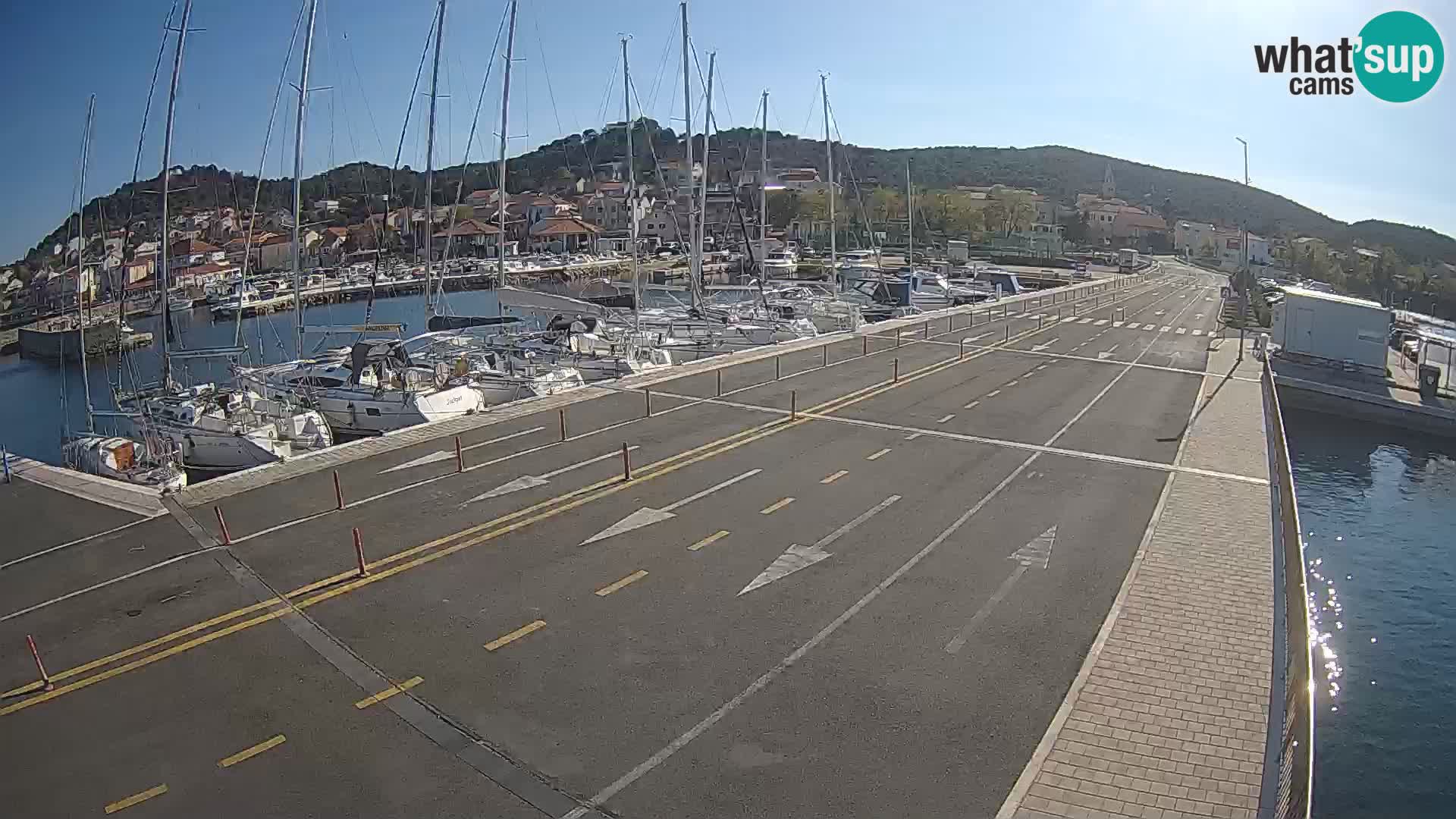 Dalmacija Trajekt Tkon – spletne kamere Hrvaška