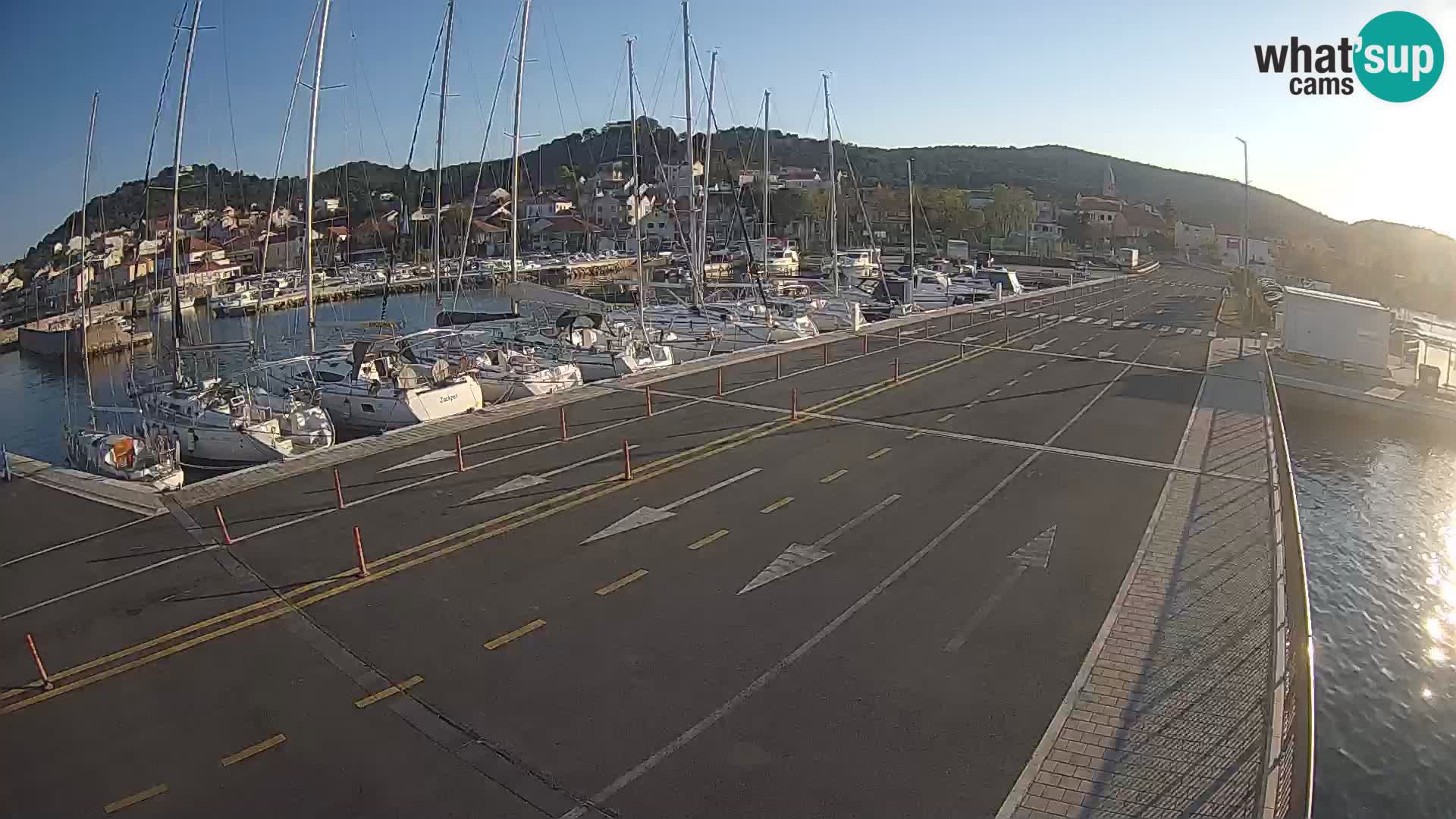 Dalmacija Trajekt Tkon – spletne kamere Hrvaška