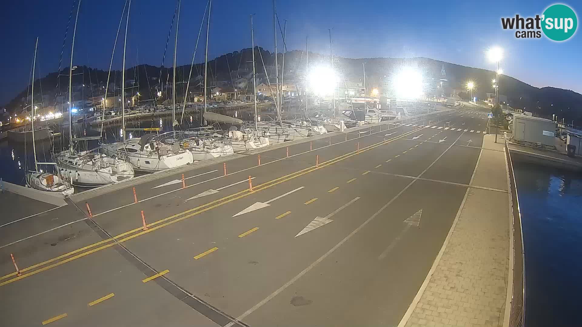 Dalmacia Tkon Transportar- webcams Croacia