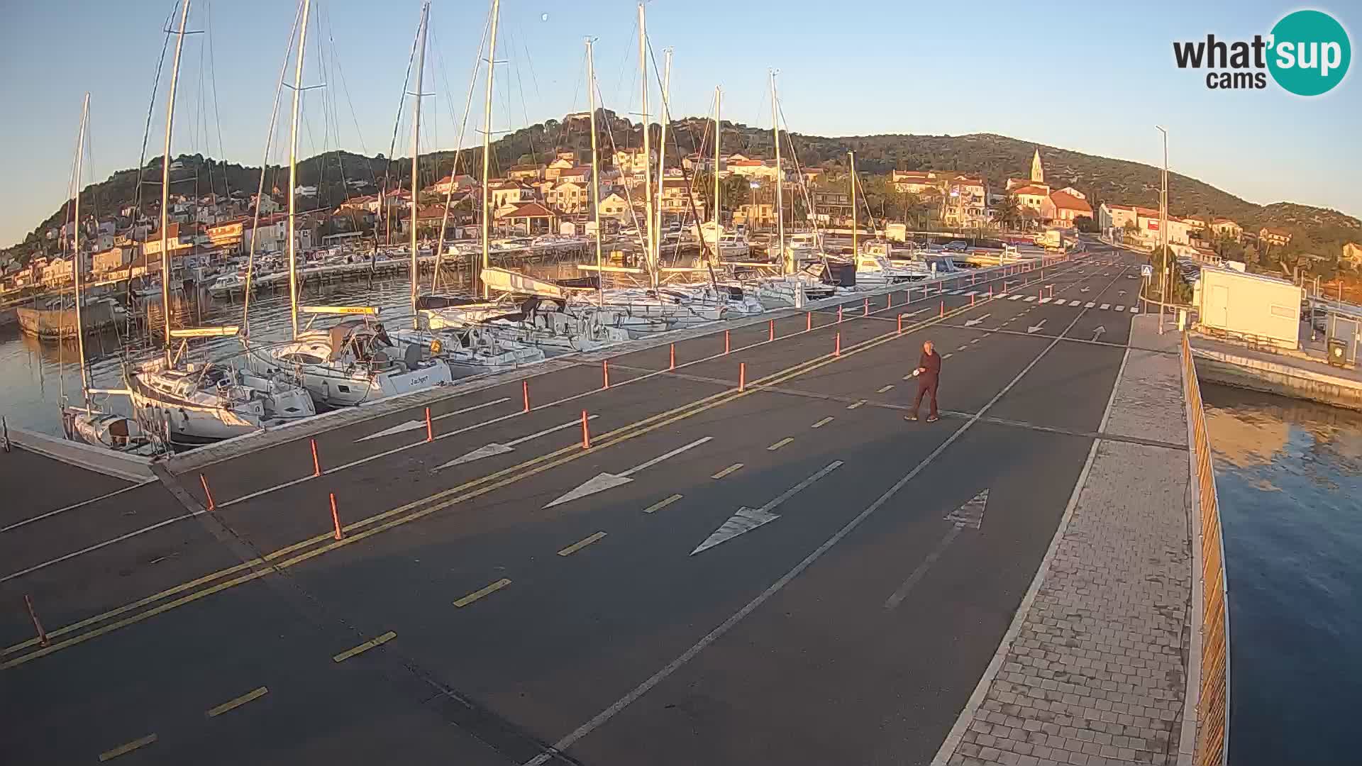 Dalmazia traghetto Tkon – webcam Croazia