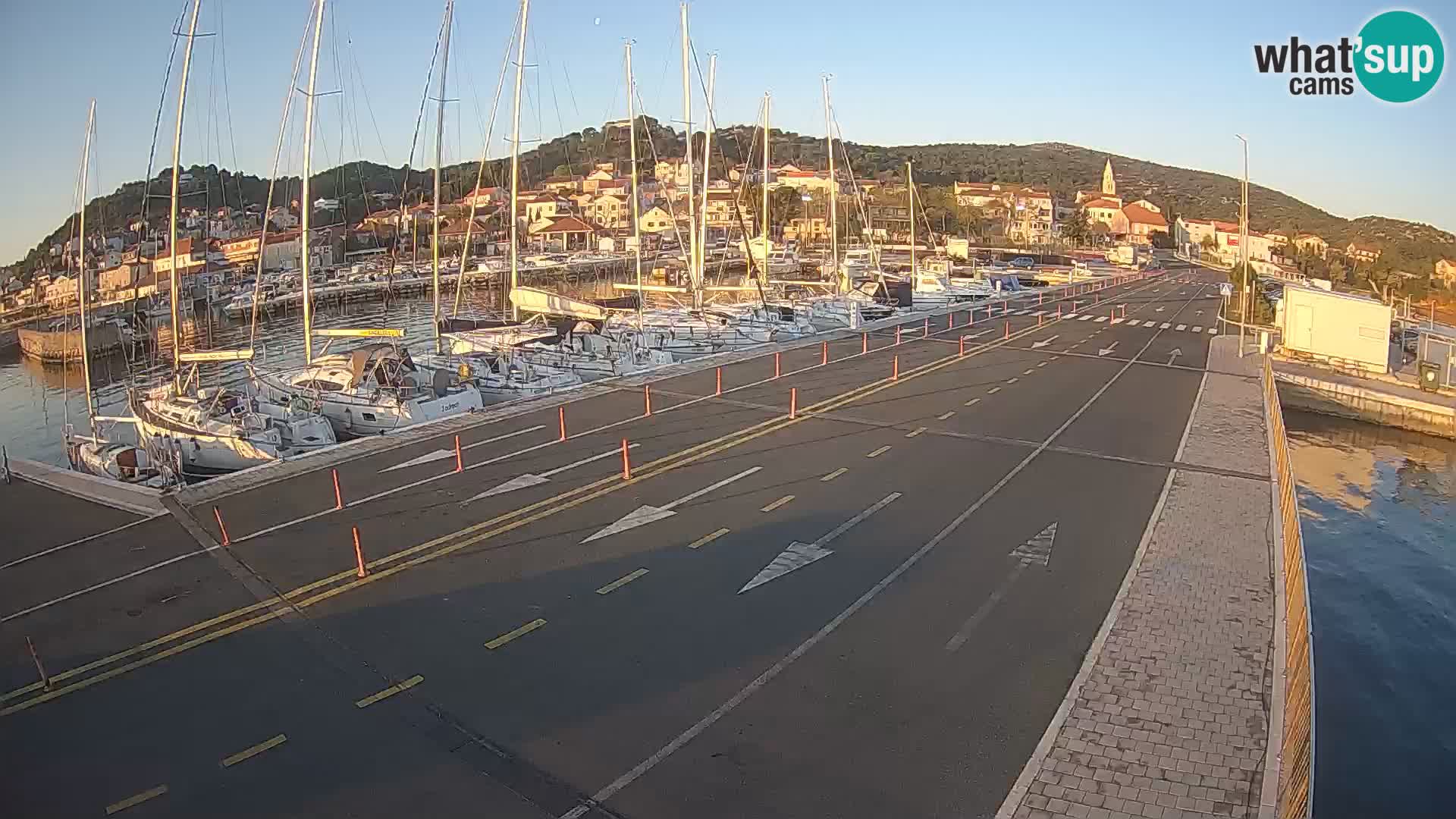 Dalmazia traghetto Tkon – webcam Croazia