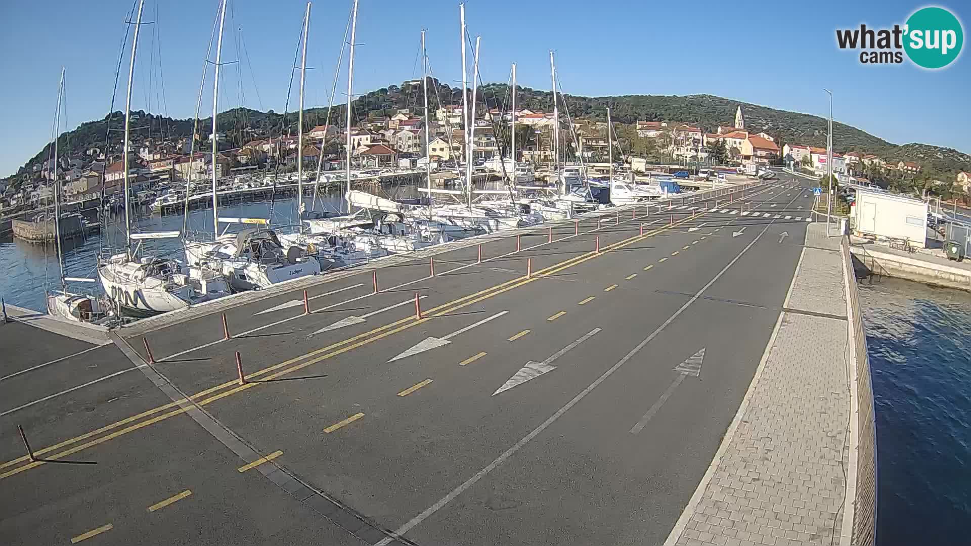 Dalmazia traghetto Tkon – webcam Croazia