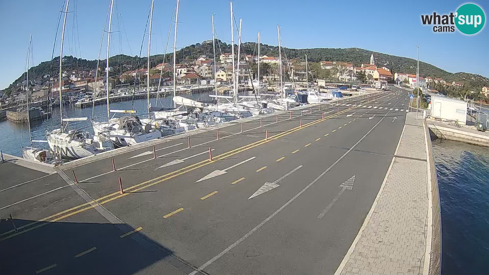 Dalmazia traghetto Tkon – webcam Croazia
