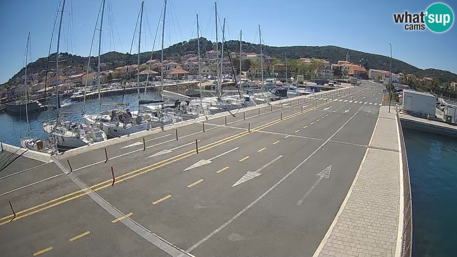 Dalmatia Tkon Ferry – webcams Croatia