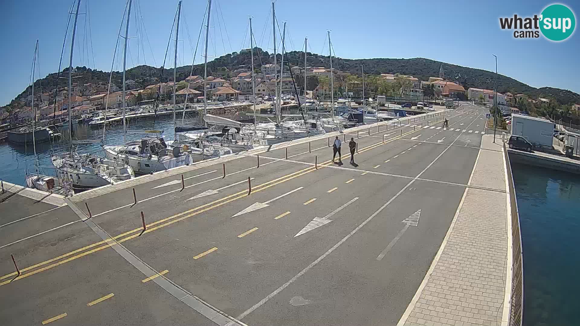 Dalmatia Tkon Ferry – webcams Croatia