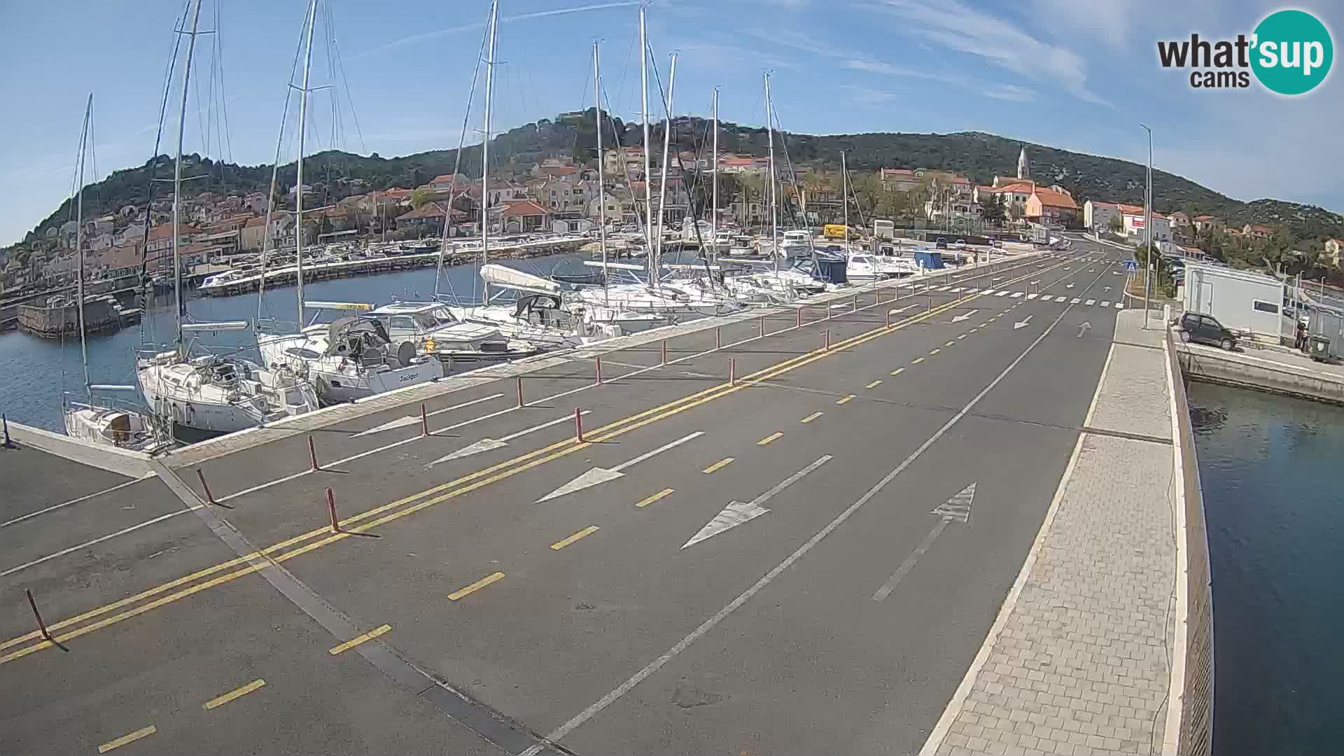 Dalmatia Tkon Ferry – webcams Croatia