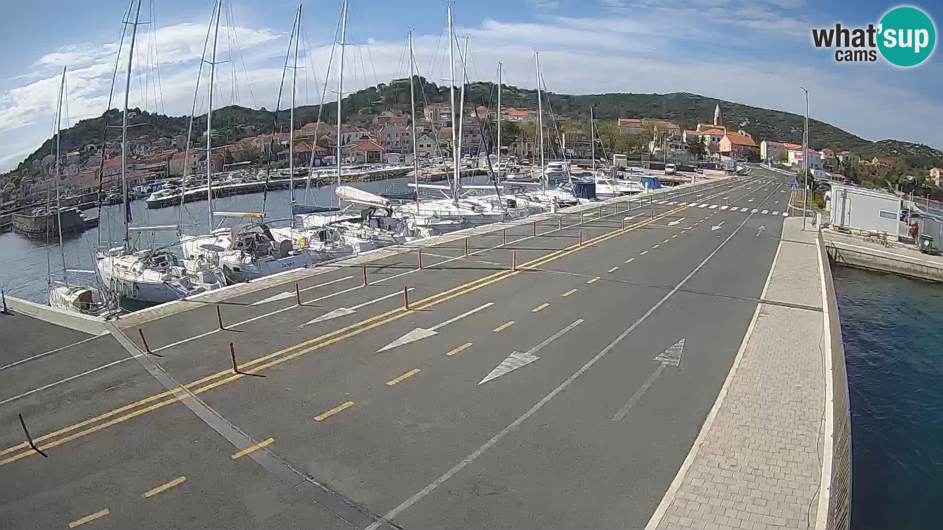 Dalmatia Tkon Ferry – webcams Croatia