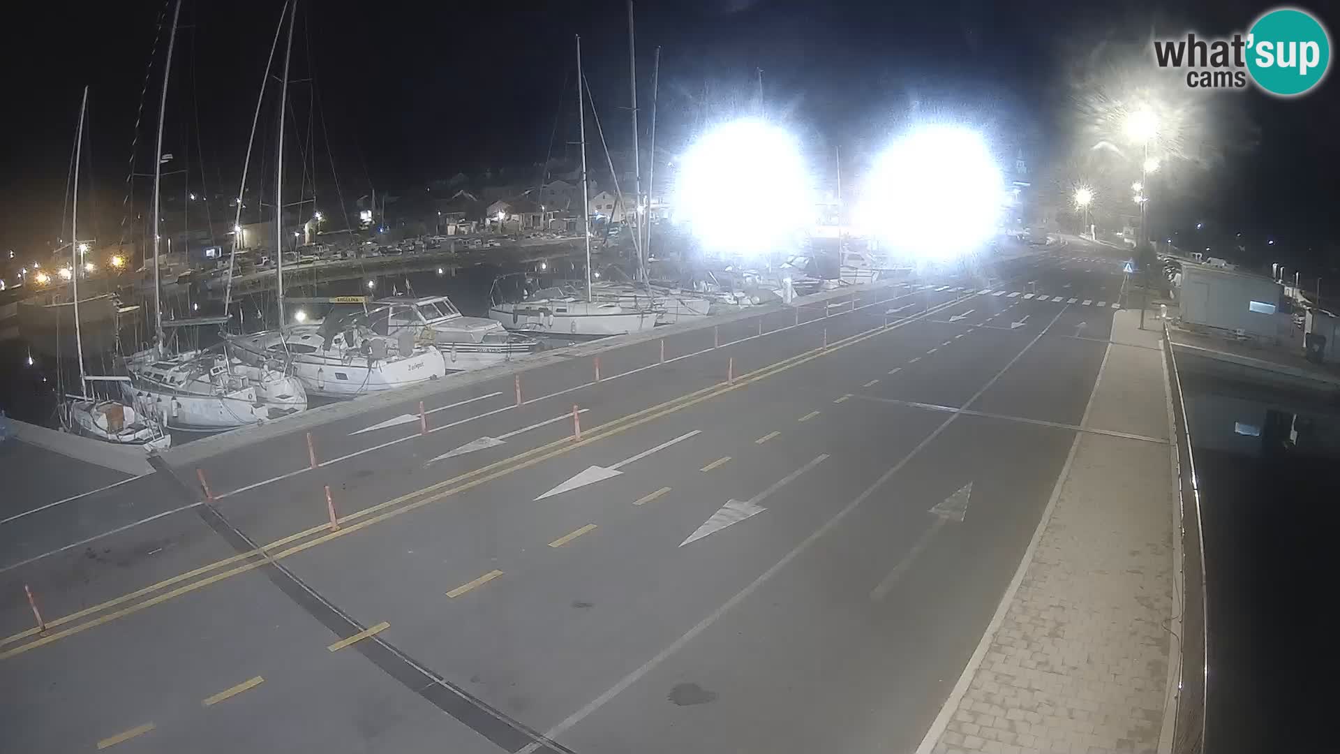 Dalmacia Tkon Transportar- webcams Croacia