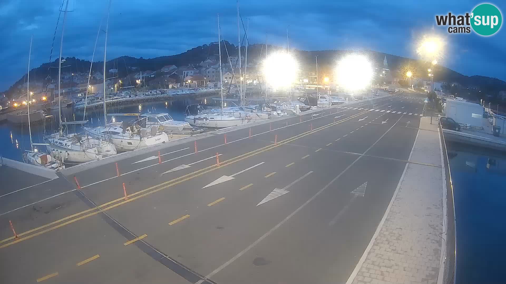 Dalmacija Trajekt Tkon – spletne kamere Hrvaška