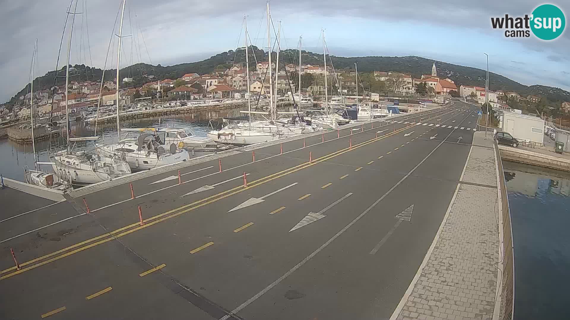 Dalmacia Tkon Transportar- webcams Croacia