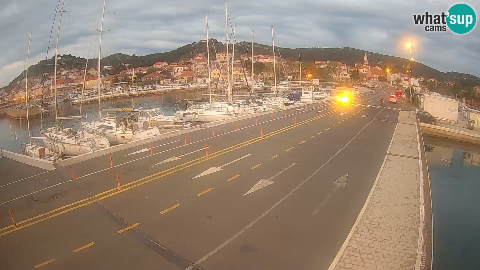 Dalmacija Trajekt Tkon – spletne kamere Hrvaška