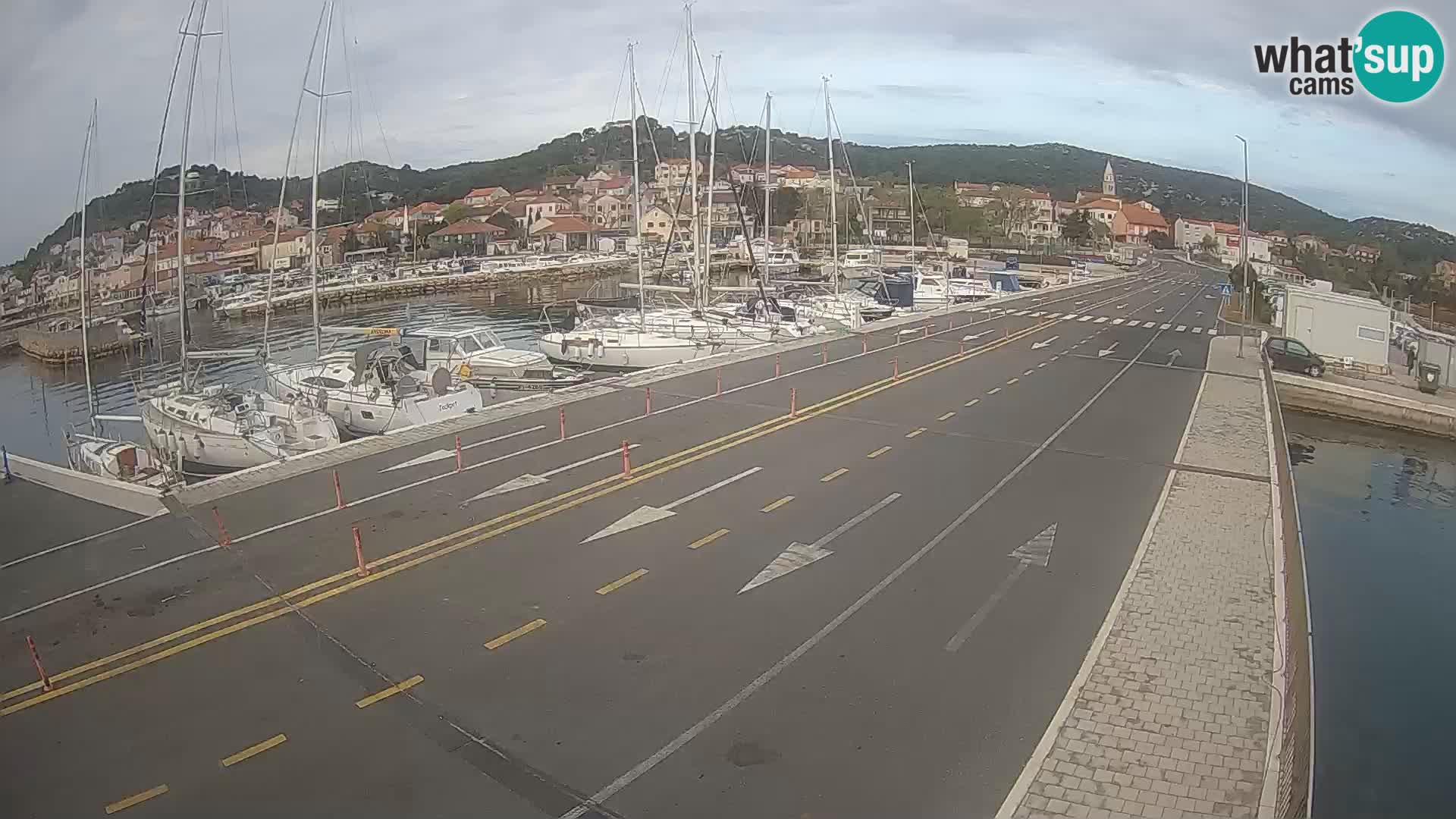 Dalmatia Tkon Ferry – webcams Croatia
