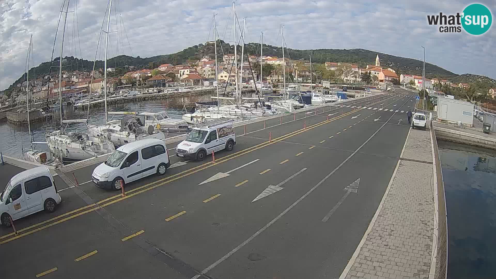 Dalmacija Trajekt Tkon – spletne kamere Hrvaška