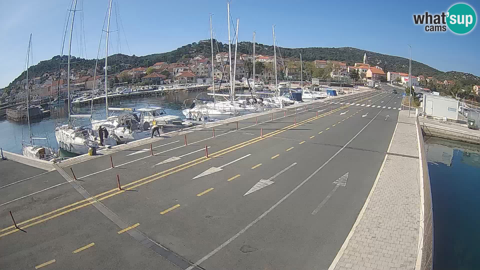 Dalmatien Tkon Fähre – Webcams Kroatien