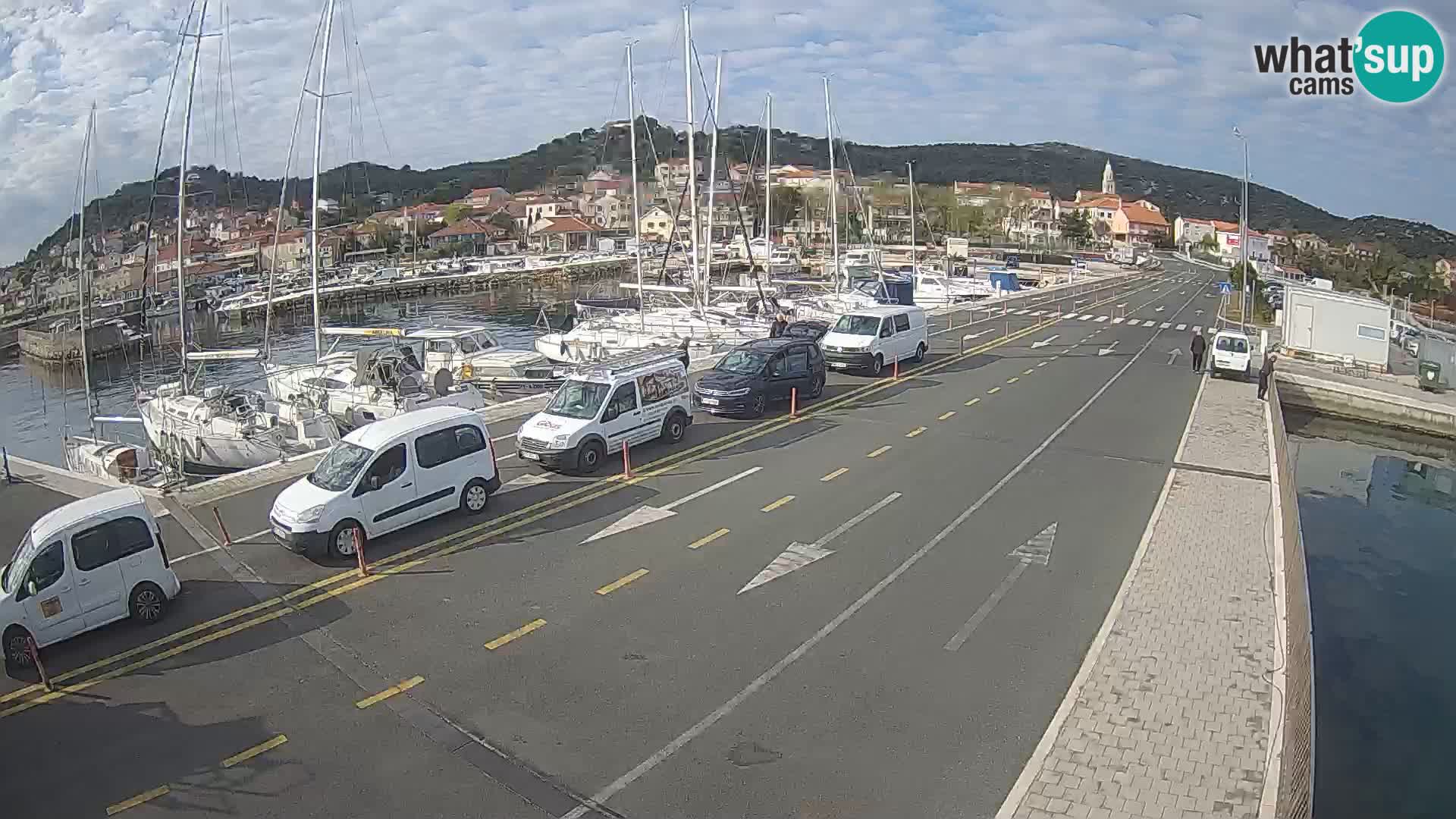 Dalmacia Tkon Transportar- webcams Croacia