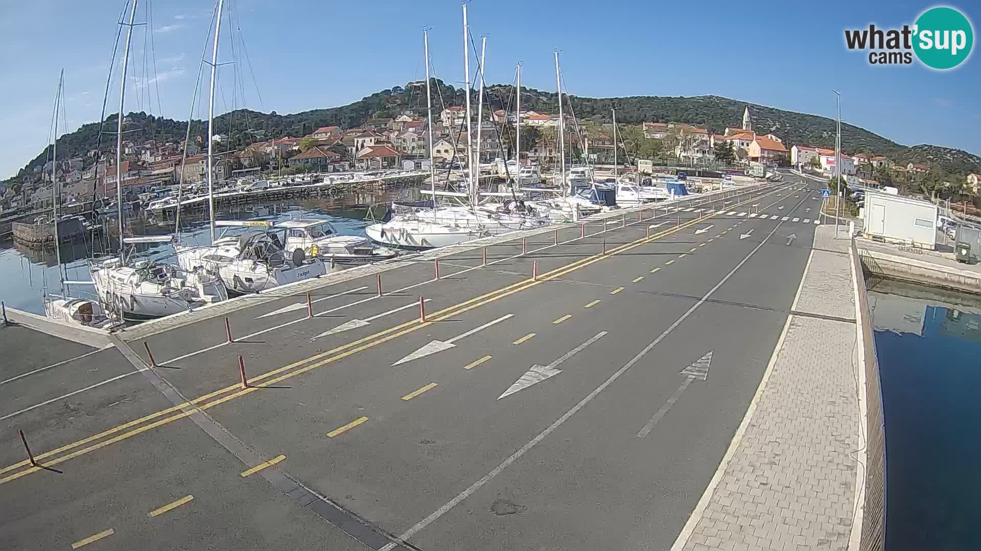 Dalmacija Trajekt Tkon – spletne kamere Hrvaška