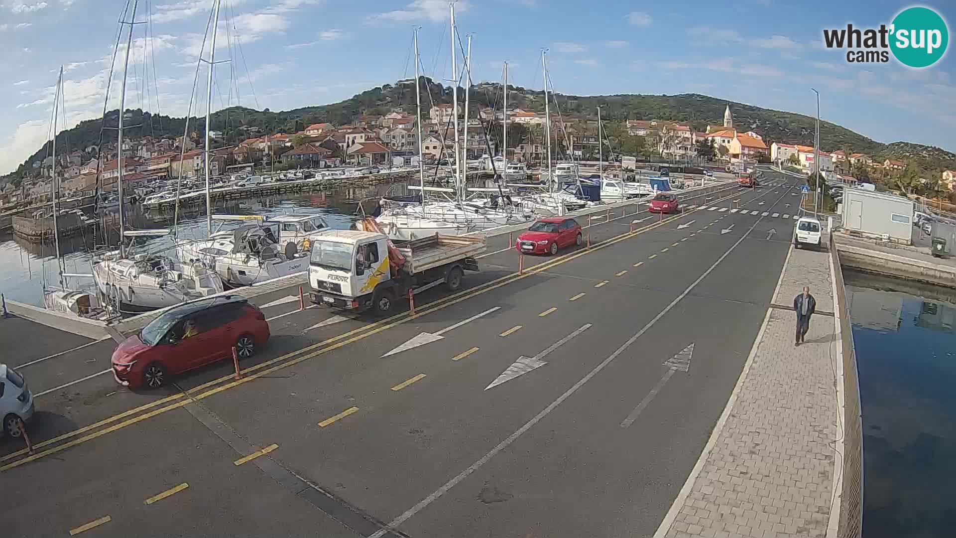 Dalmatia Tkon Ferry – webcams Croatia