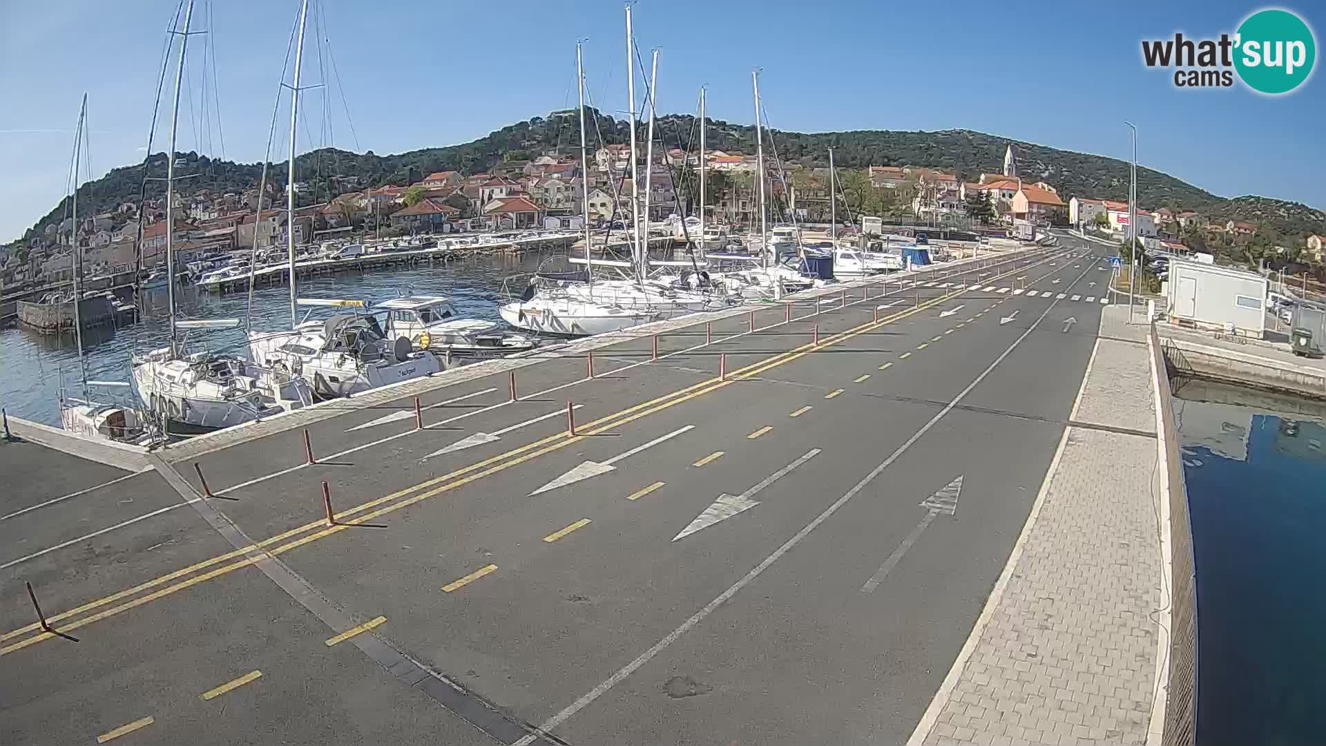 Dalmatia Tkon Ferry – webcams Croatia